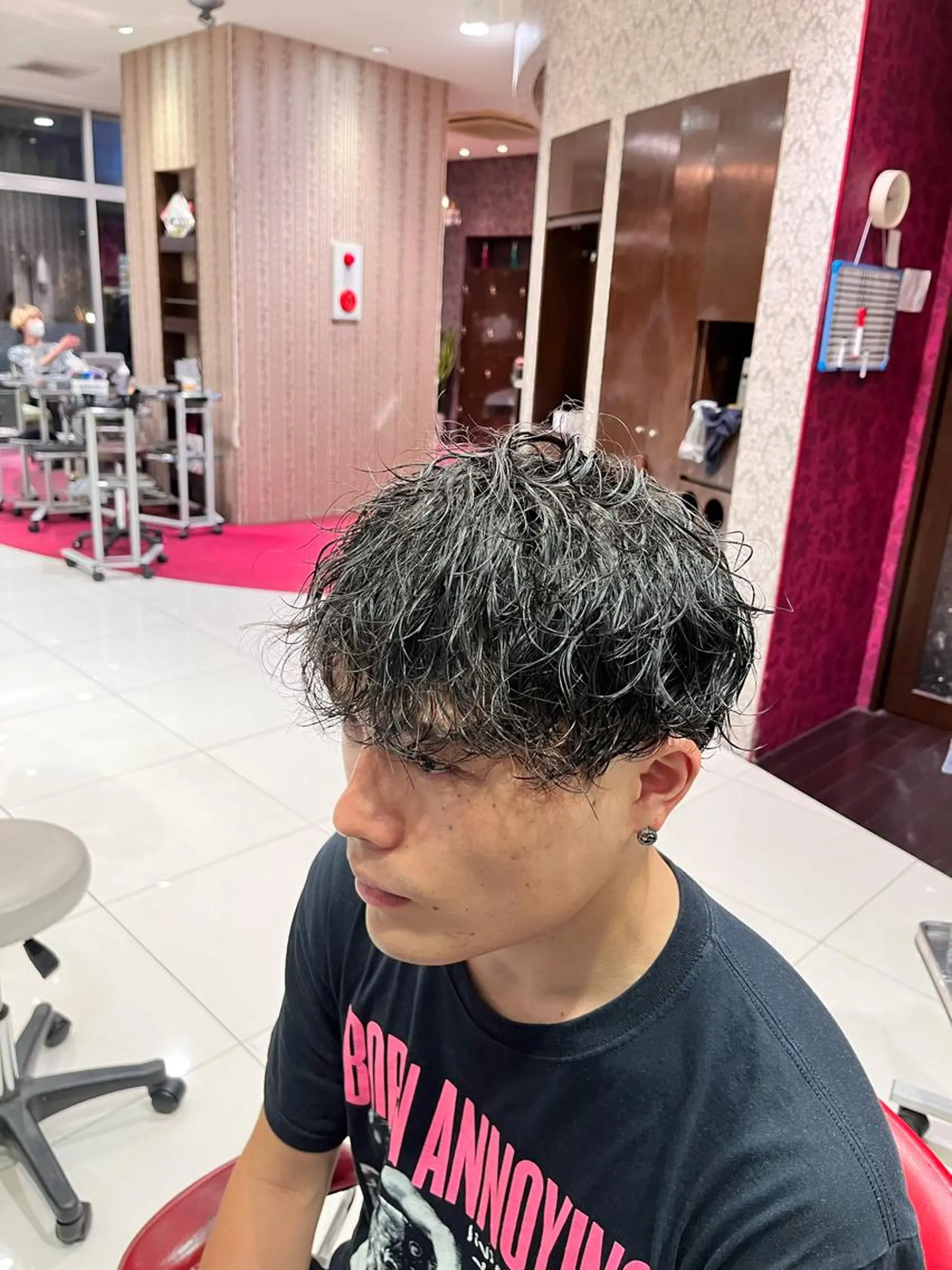 パーマ カット パーマ 12月空きあり 上野颯太のヘアスタイル