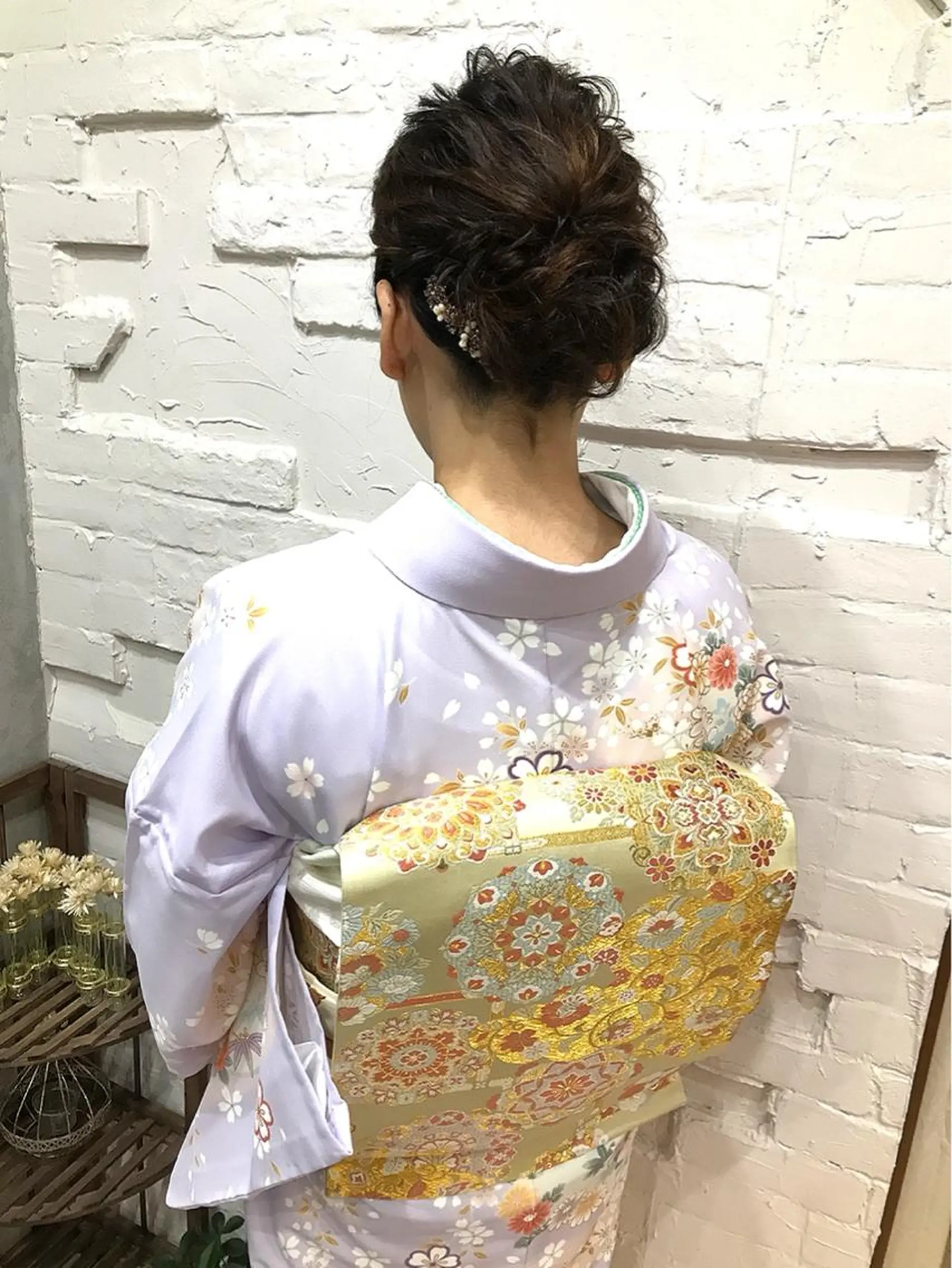 ミディアム 着付け まつパ・ヘアセット ♡Chinami♡のマツエク・マツパデザイン