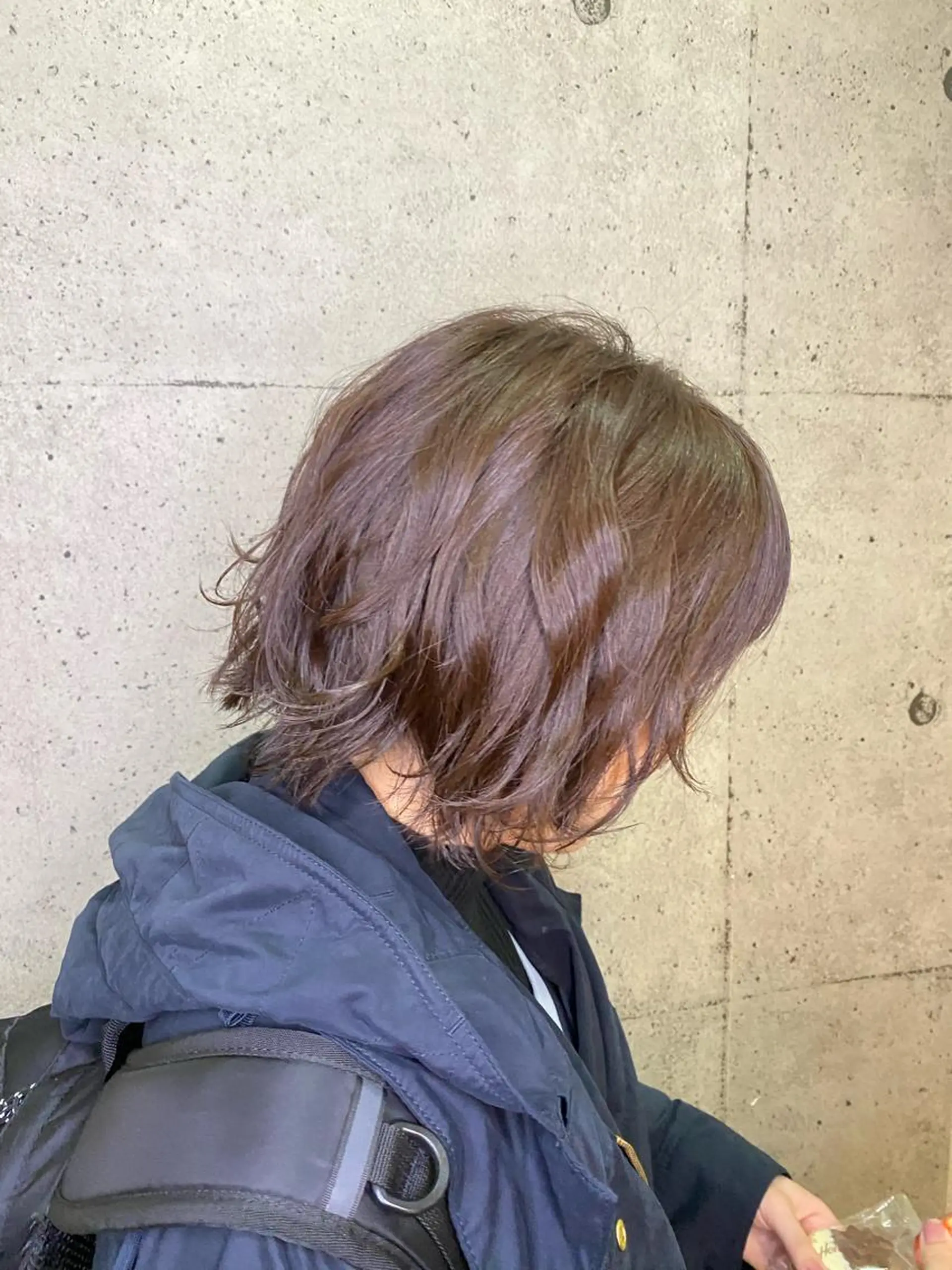 ショート カラー パープルカラー ヘアカラー 🌼RIKA KAWAUCHI🌼のヘアスタイル