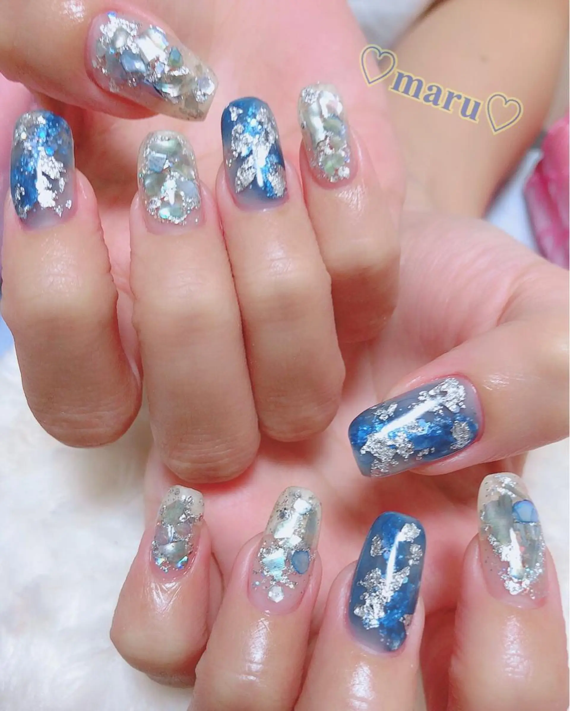 ネイル ハンドネイル フットネイル まるみ ♡のネイルデザイン