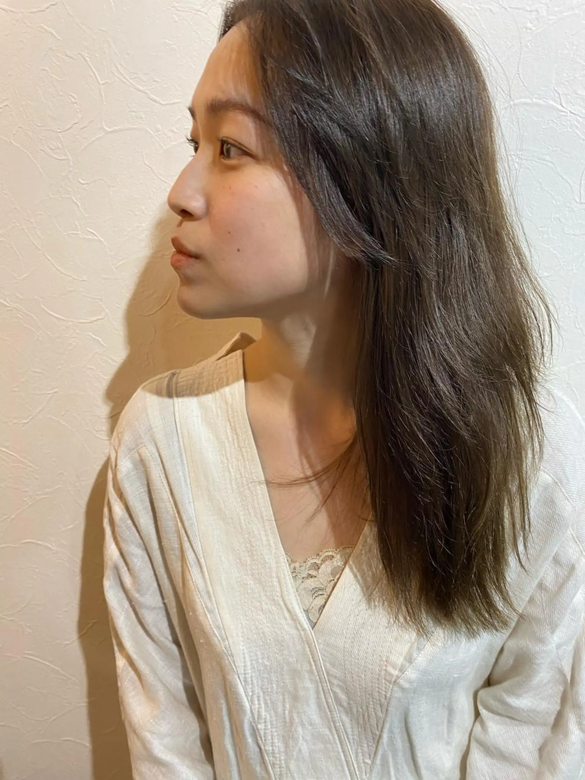 ミディアム カラー les baladins du miroir所属・🍃YURI 🍃のヘアスタイル