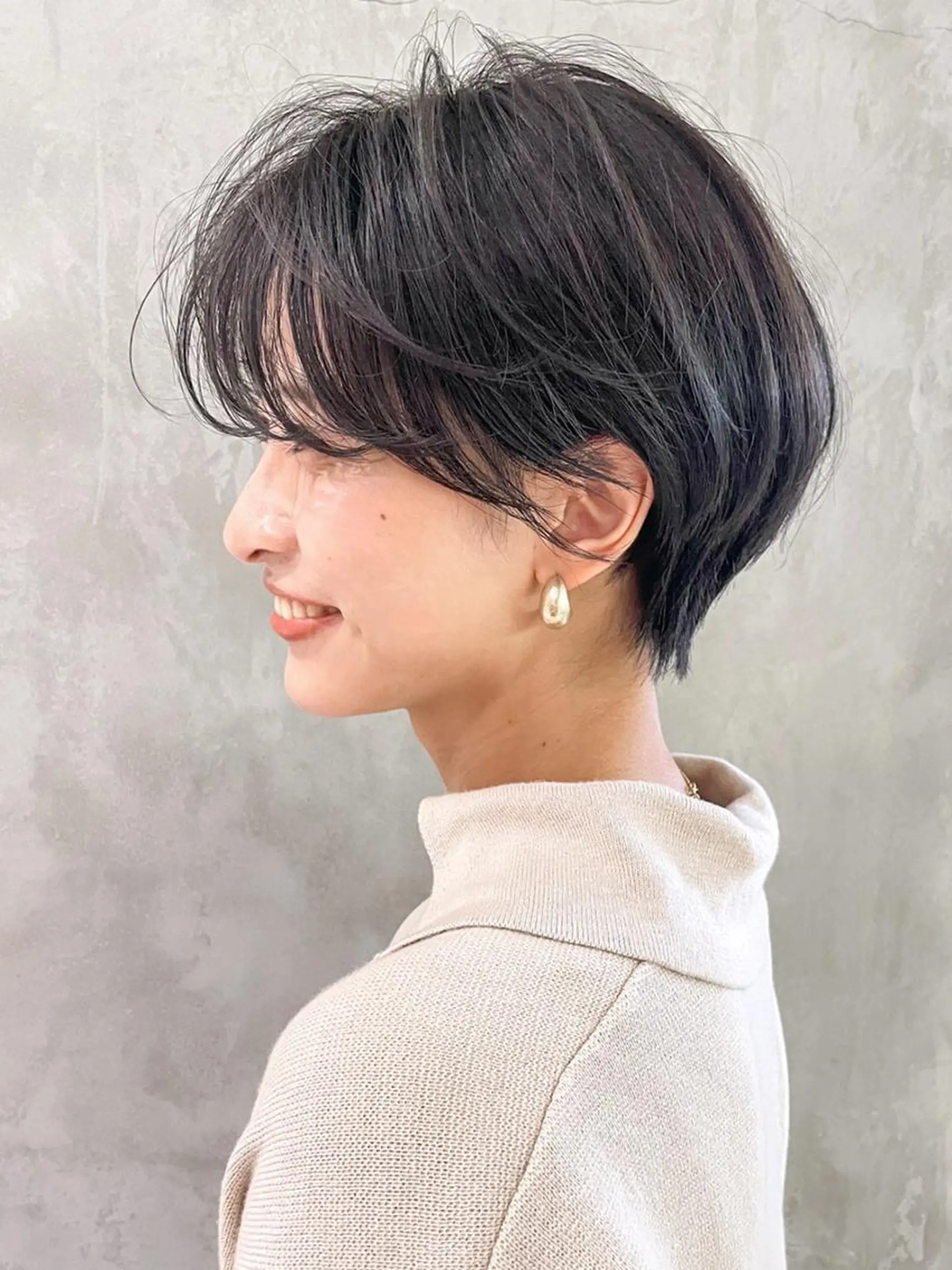 ショート カラー パーマ ヘアアレンジ ITbyALBUM 松戸のヘアスタイル