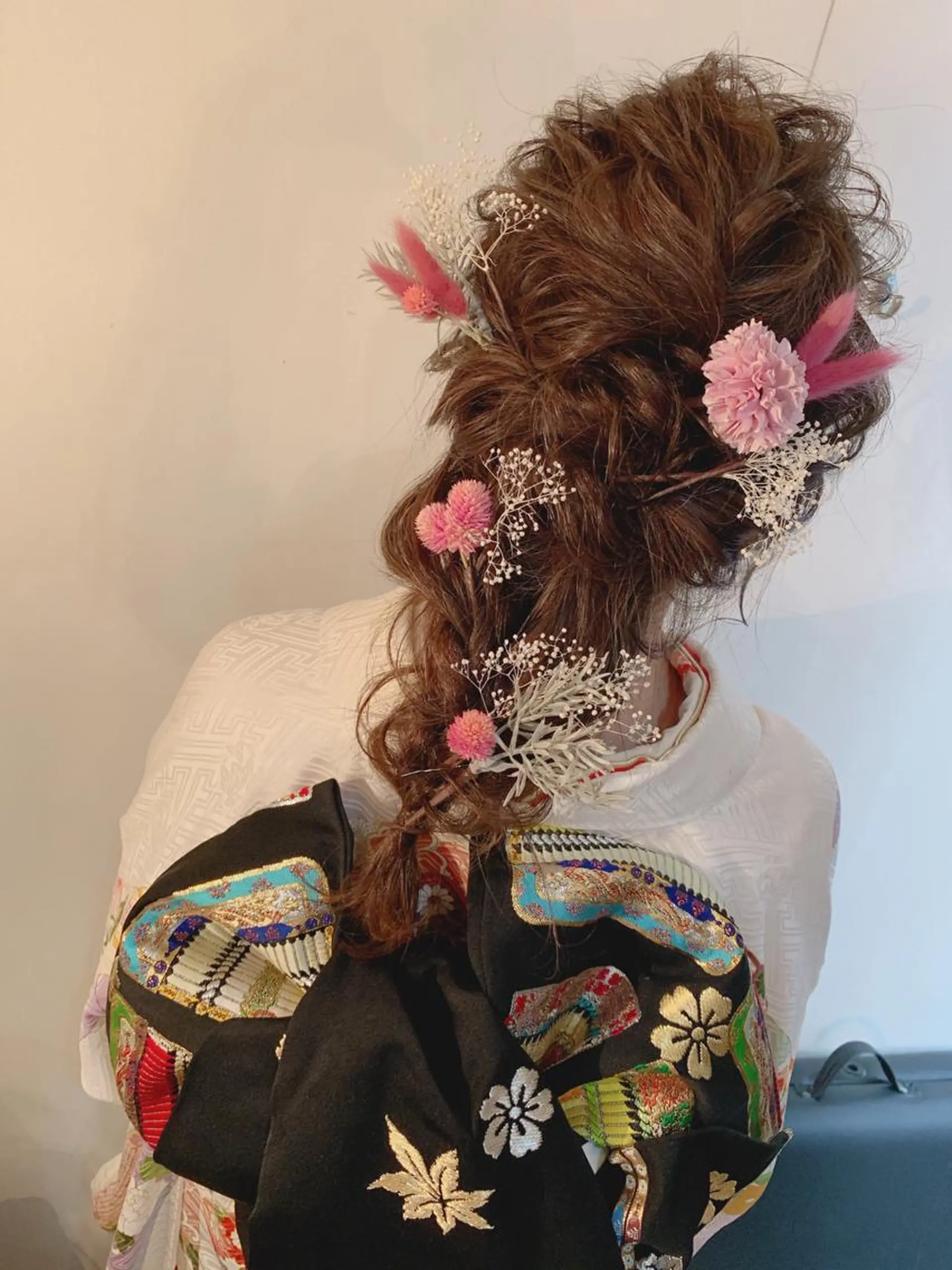 ロング カラー ヘアアレンジ 韓国 / 中国ヘア 🦋Noniのヘアスタイル