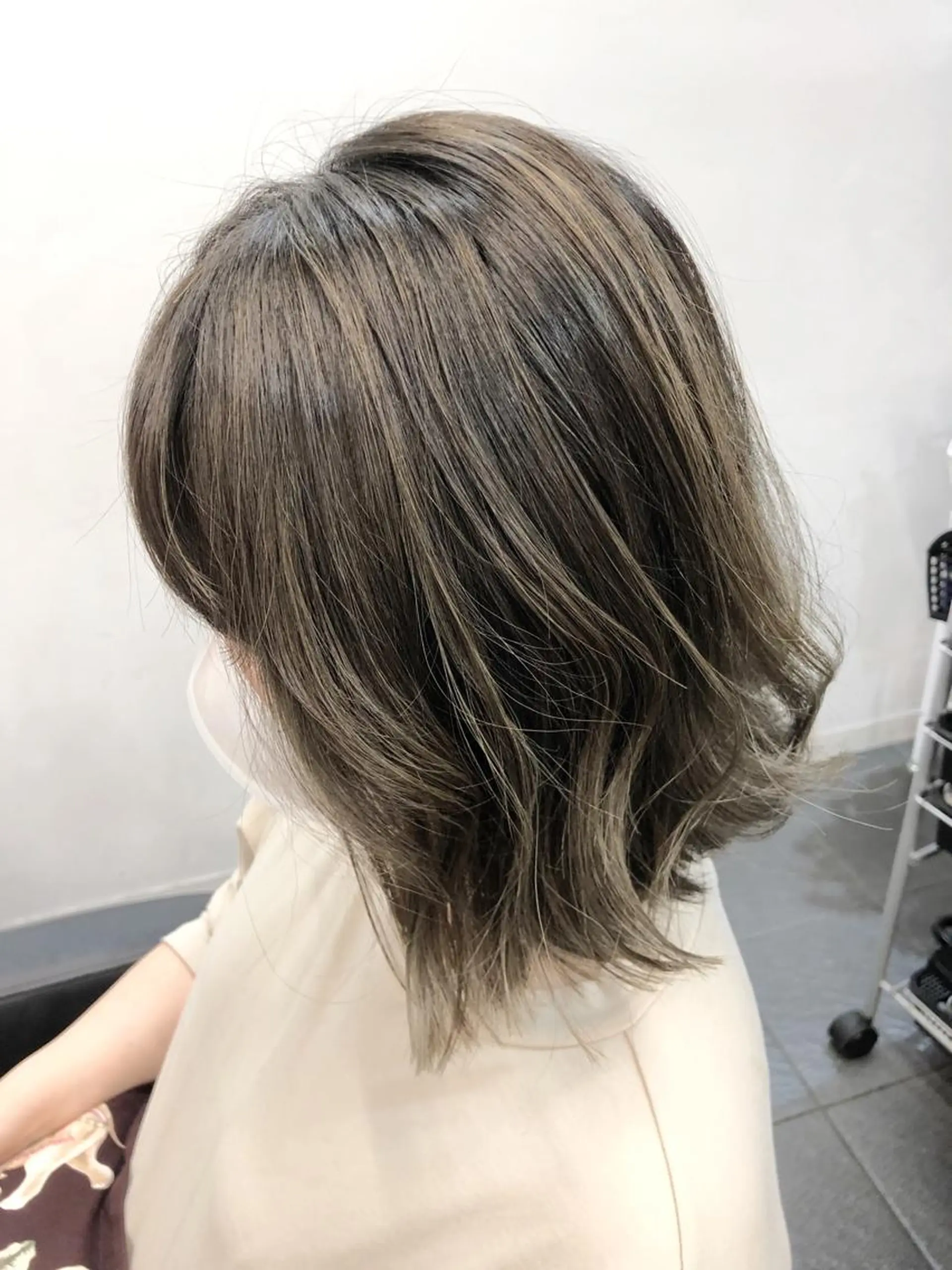 カラー グレージュ カット ヘアカラー トリートメント ヘッドスパ グレージュ/髪質改善 Yamato.hのヘアスタイル