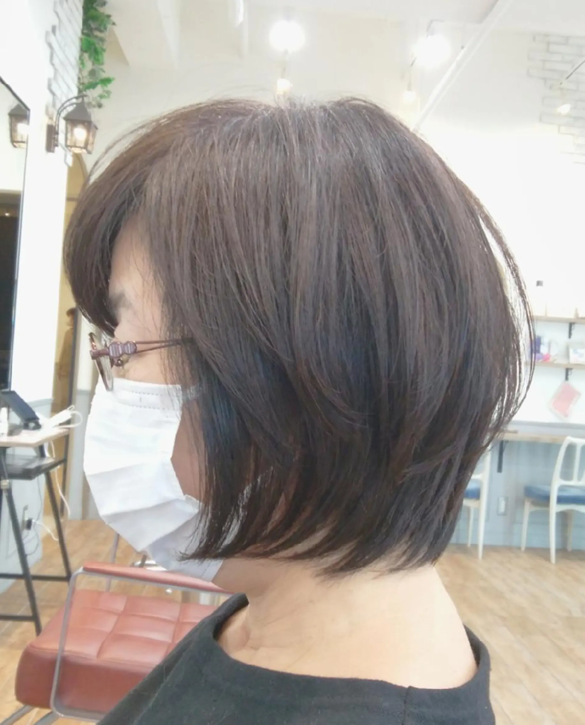 ショート カラー 菅原 綾のヘアスタイル