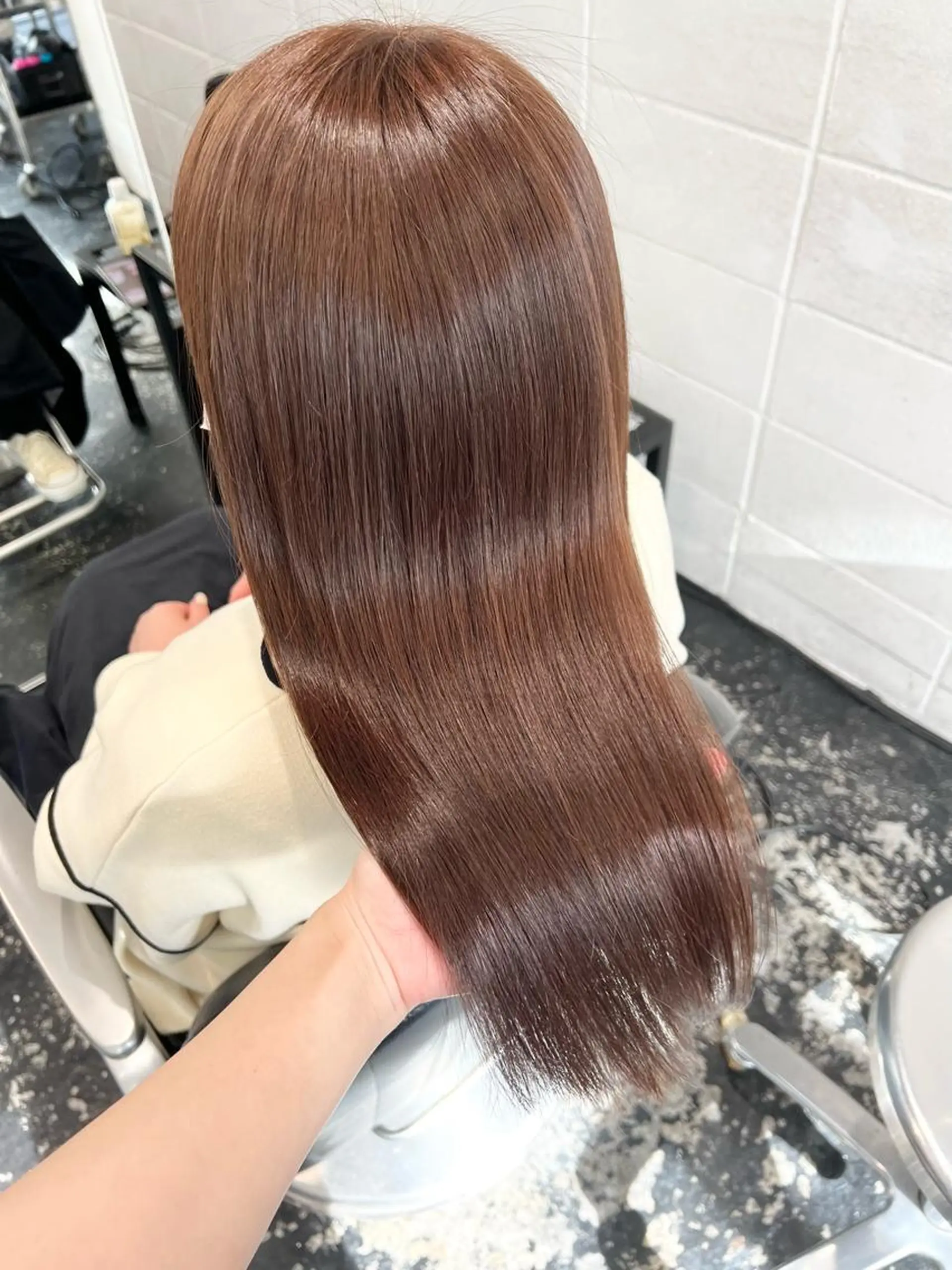 ミディアム カラー ヘアアレンジ HARU//原宿🤍 リピート率NO.1のヘアスタイル