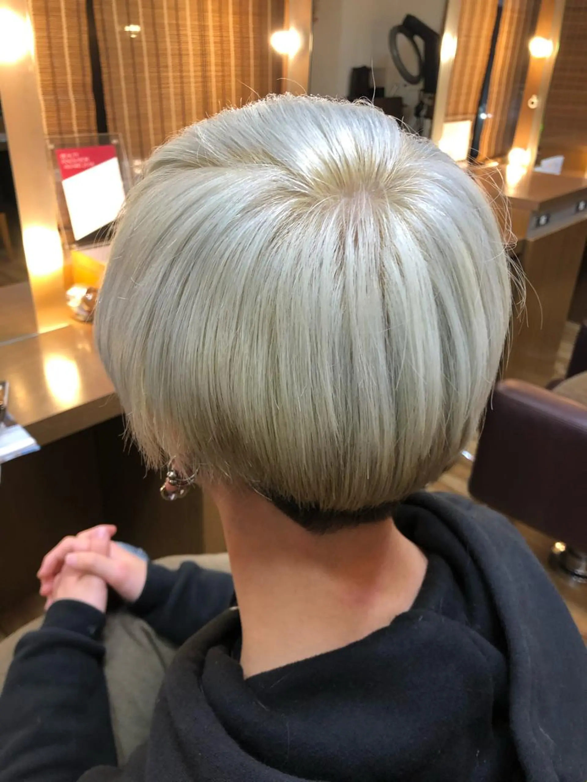 ショート カラー メンズ グレージュ 髪質改善/美髪矯 正ヤマモトハルキのヘアスタイル