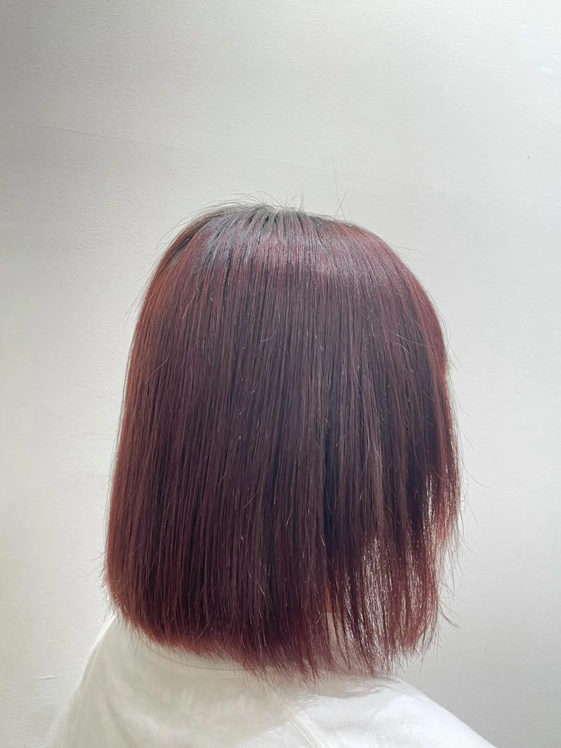 ミディアム カラー ブリーチ ボブ/透明感カラー EMIRIのヘアスタイル