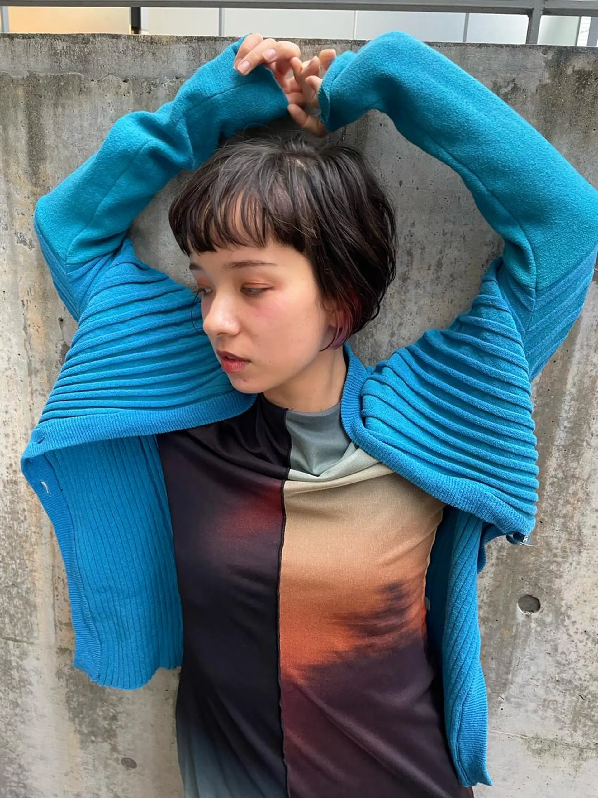 ショート カラー カット ヘアカラー トリートメント ショート/ボブ専門 宮脇美奈/南船場のヘアスタイル