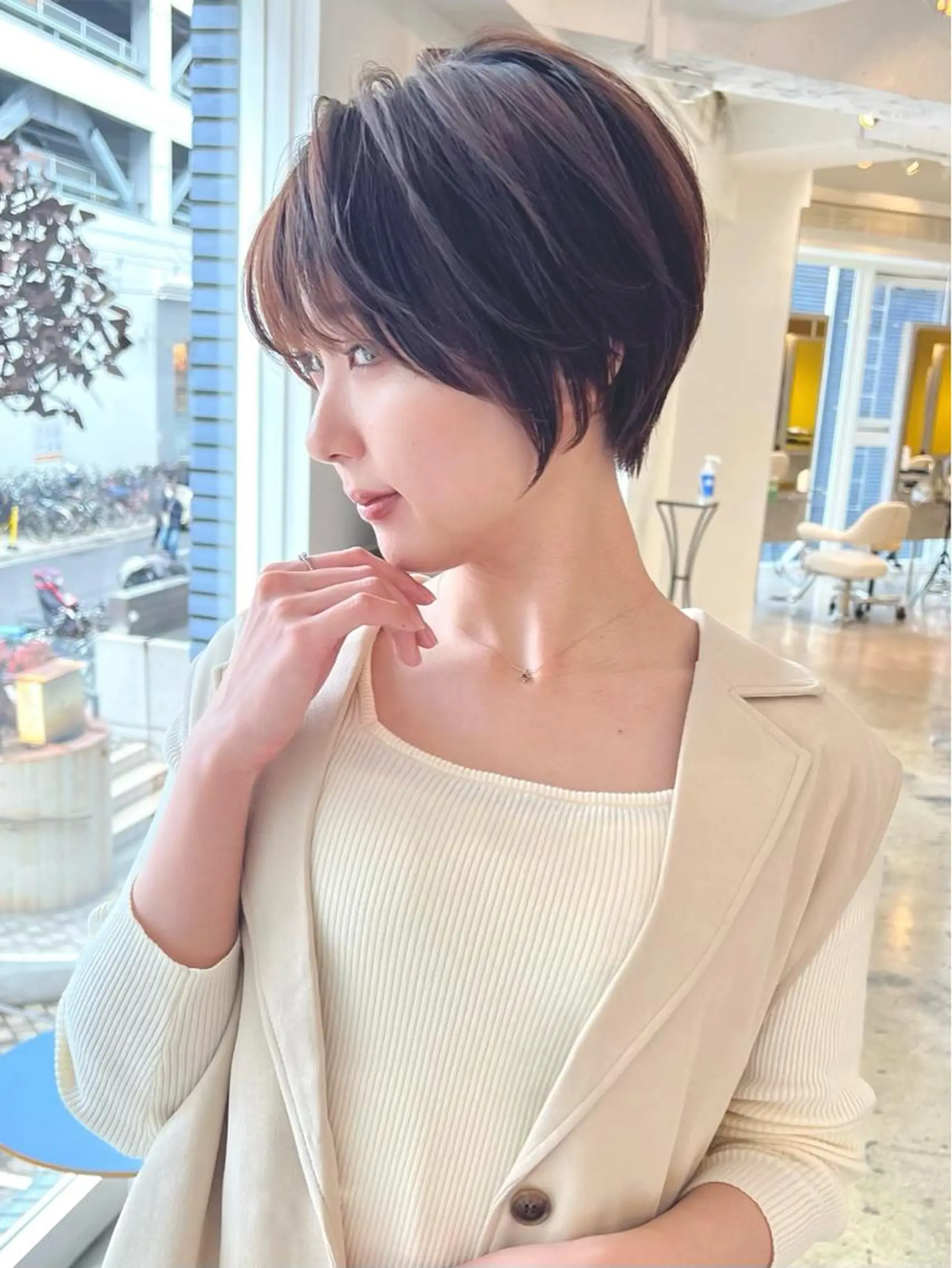 ショート ショート/ボブ/縮毛 三上達大のヘアスタイル