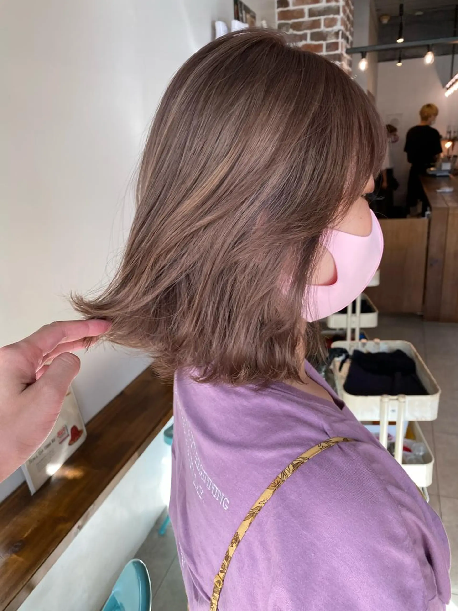 ミディアム レイヤーカット🫧 ／髪質改善✨TOWAのヘアスタイル