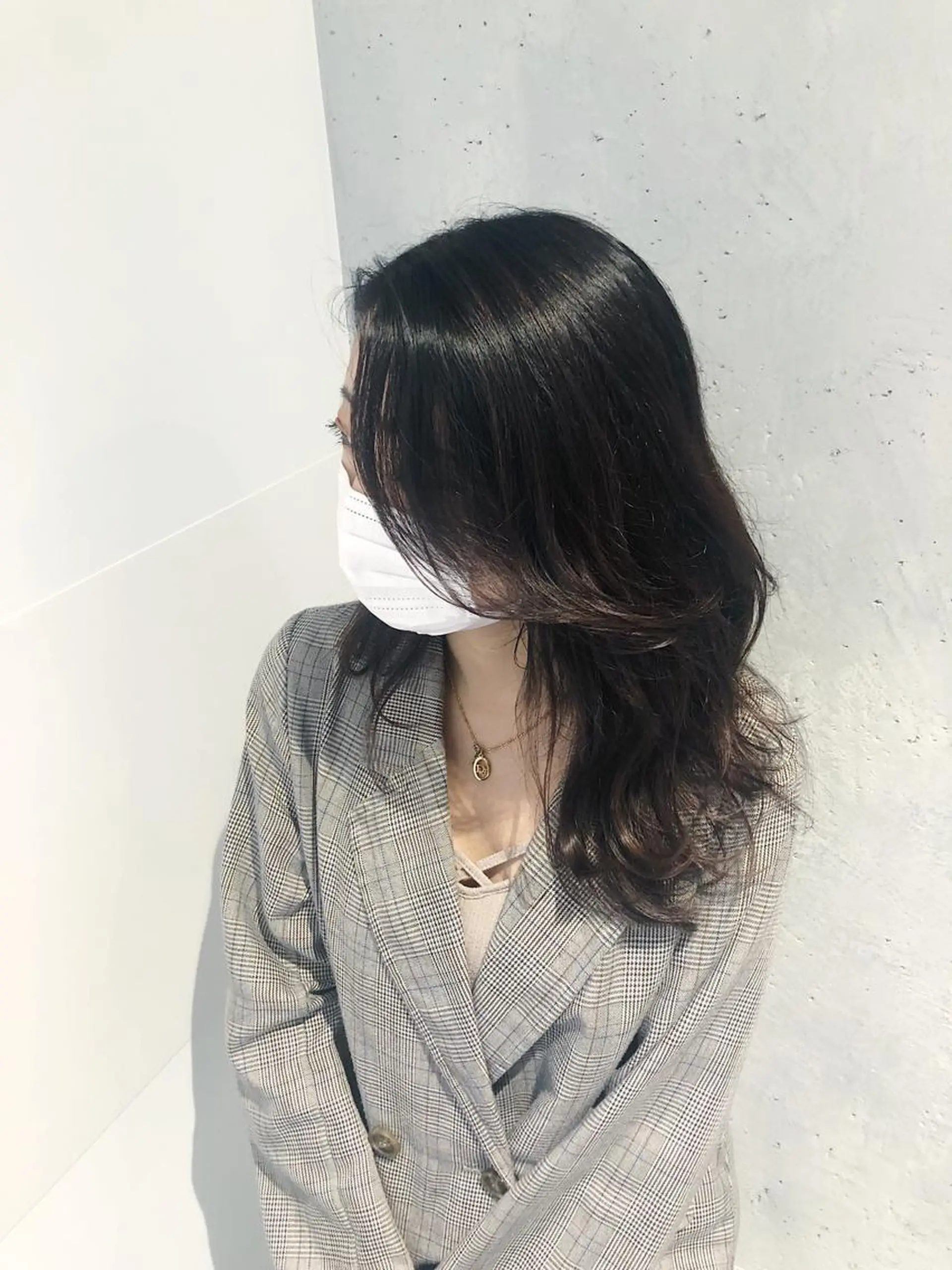 ロング カラー カット ヘアカラー トリートメント GO TO DAY 名古屋パルコ店所属・髪質改善/顔まわり 石原のヘアスタイル