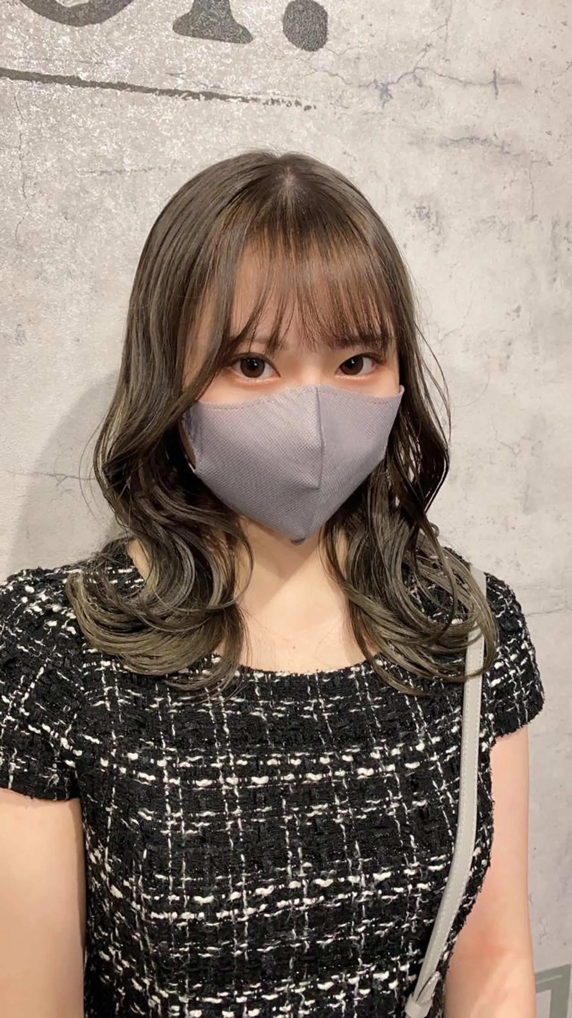 セミロング カラー 韓国レイヤー/ 顔周り💕田中将吾のヘアスタイル