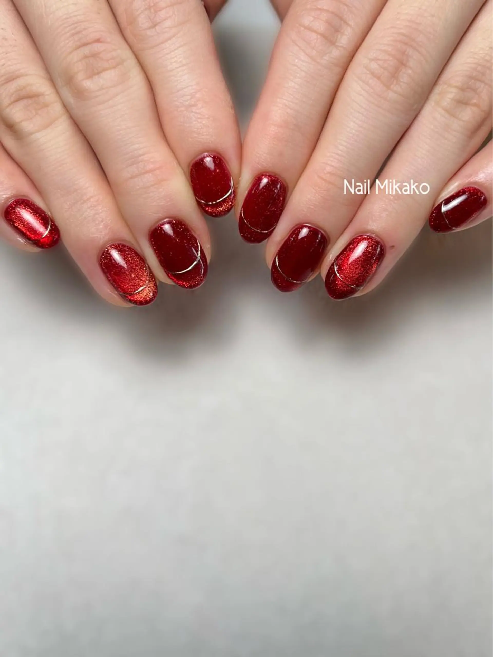 ネイル アートネイル クリアネイル フレンチネイル マグネットネイル ミラーネイル Nail_Mikako所属・Nail Mikakoのネイルデザイン