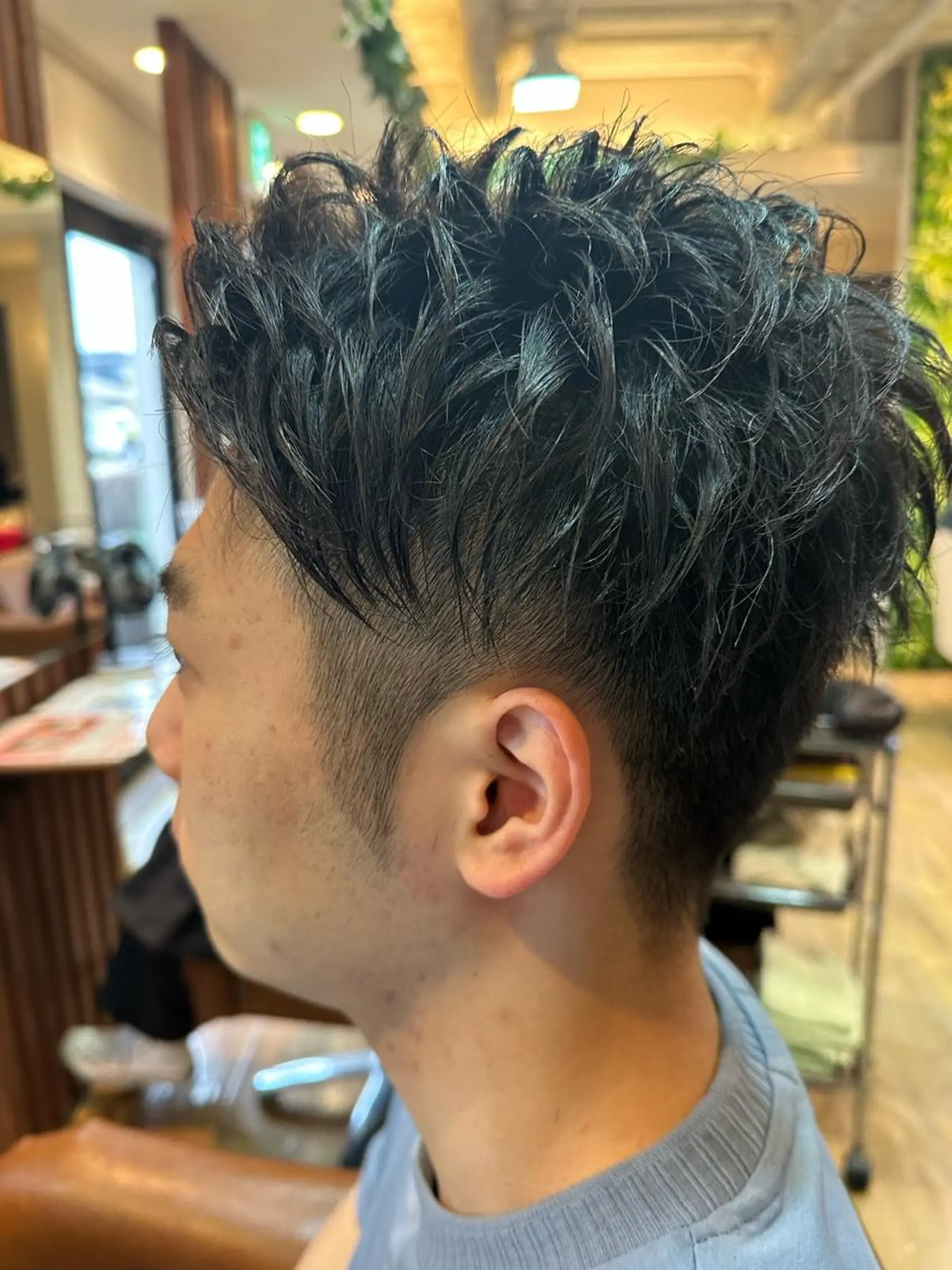 メンズ バグスドゥア所属・中尾 陸のヘアスタイル