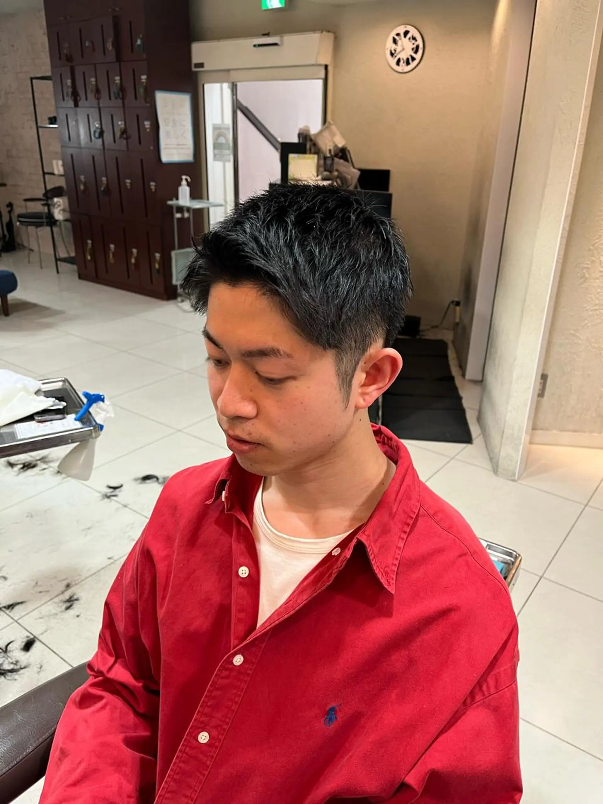 メンズ 🪽髪質改善ストレー ト🤍美羽🤍のヘアスタイル