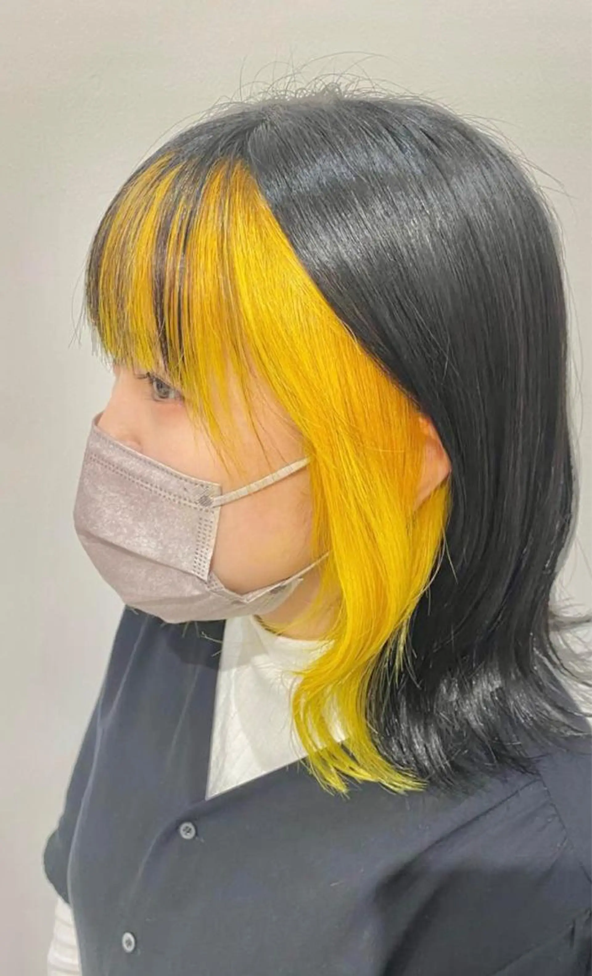 セミロング ミストバング ufu所属・🫧KOWATA KASUMI🫧のヘアスタイル