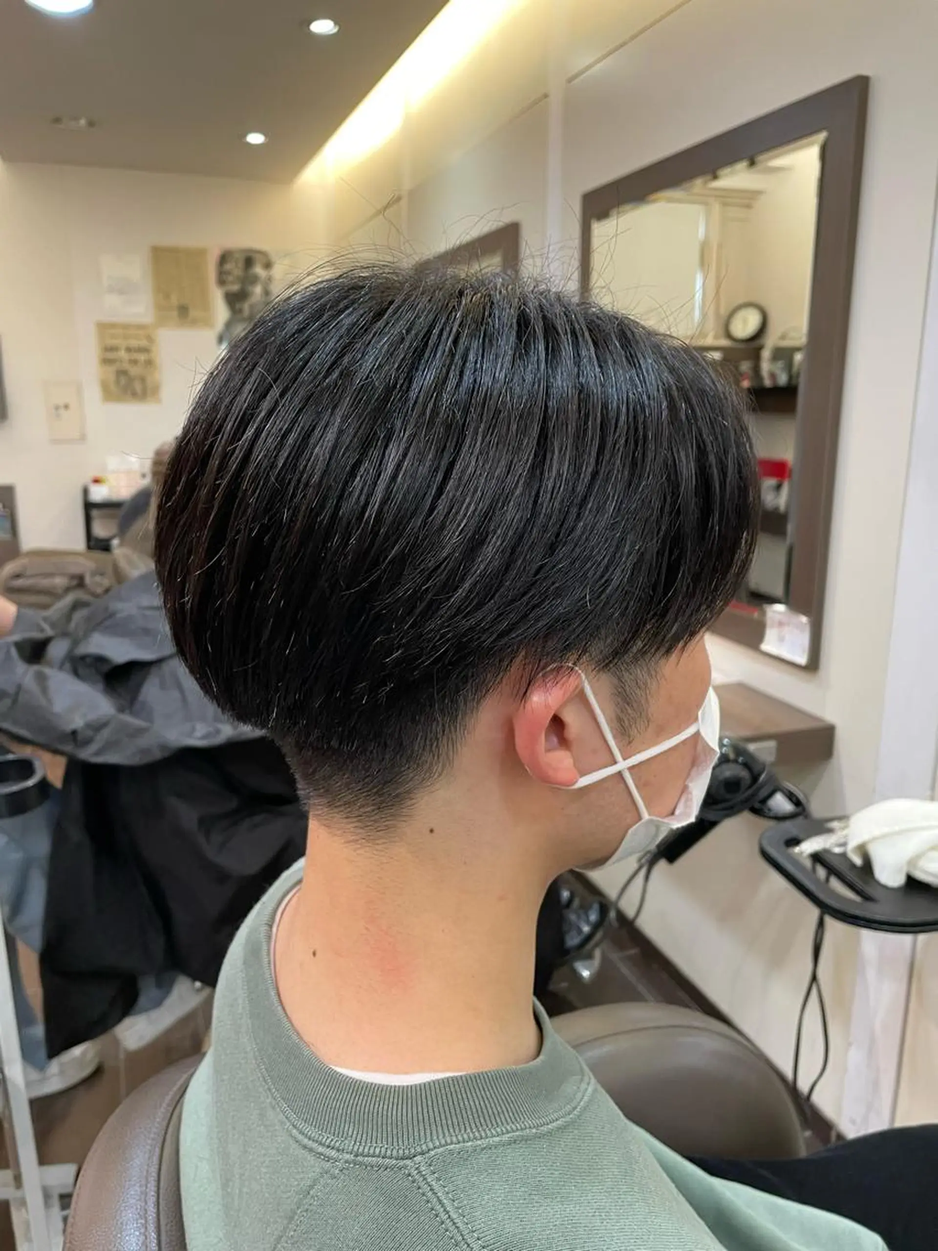 メンズ センターパート レディースカット いからしゆうたのヘアスタイル