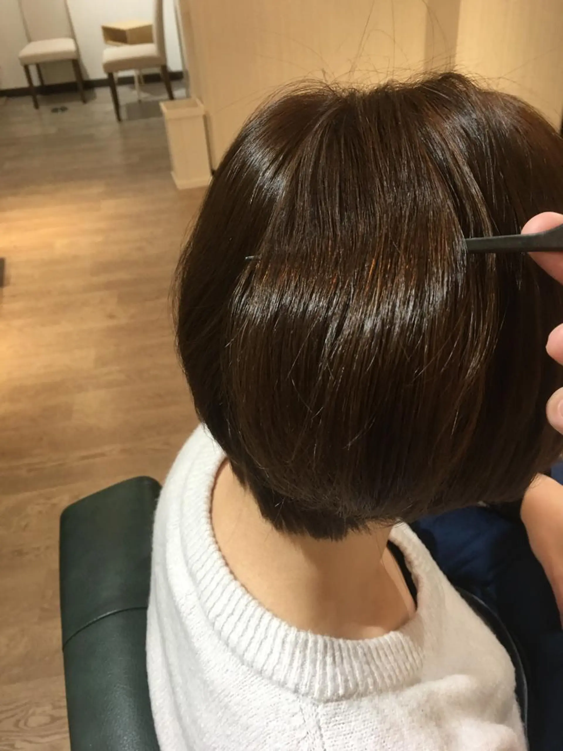 ショート カラー トリートメント カット パーマ トリートメント さとう ダルのヘアスタイル