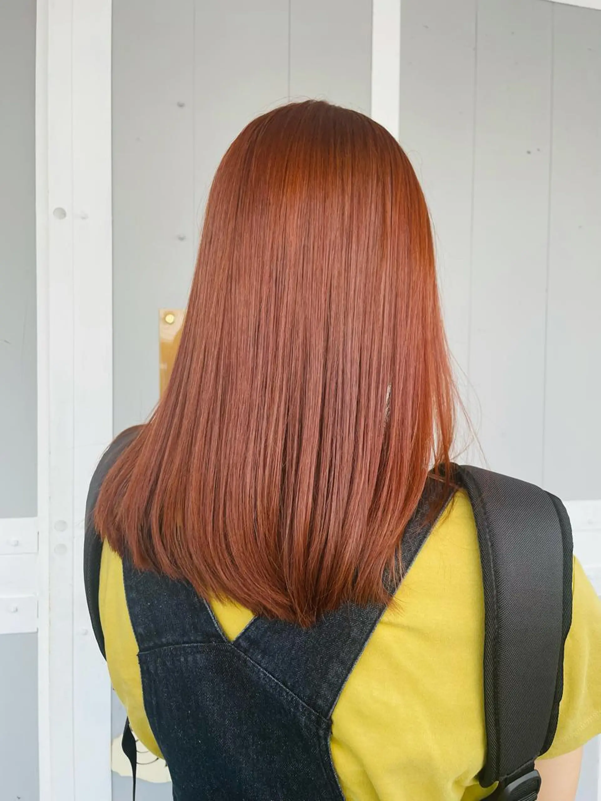 セミロング カラー miloc かおりのヘアスタイル