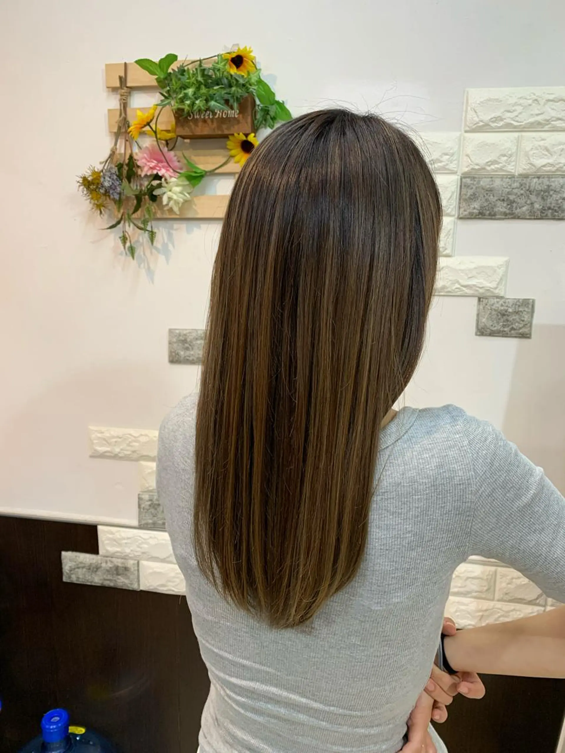 ロング 髪質改善 トリートメント 大人女性ぼかし メンズ強化🦙平作のヘアスタイル