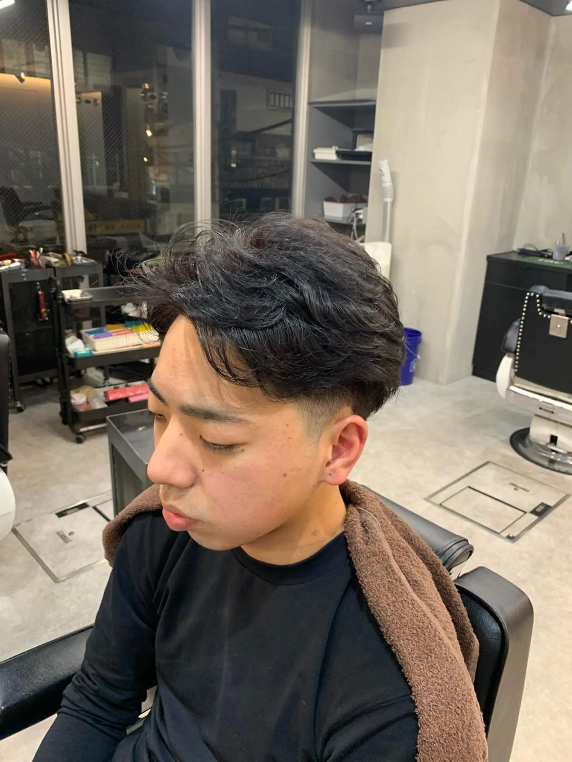 ショート カラー FRANKS BARBER and BEER CLUB所属・メンズカット 大畑公平のヘアスタイル
