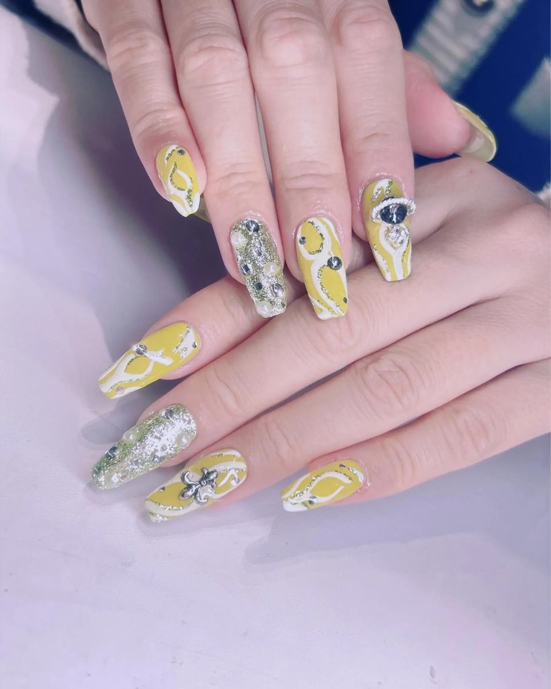 ネイル 長さだし専門店 M2　rikaのネイルデザイン