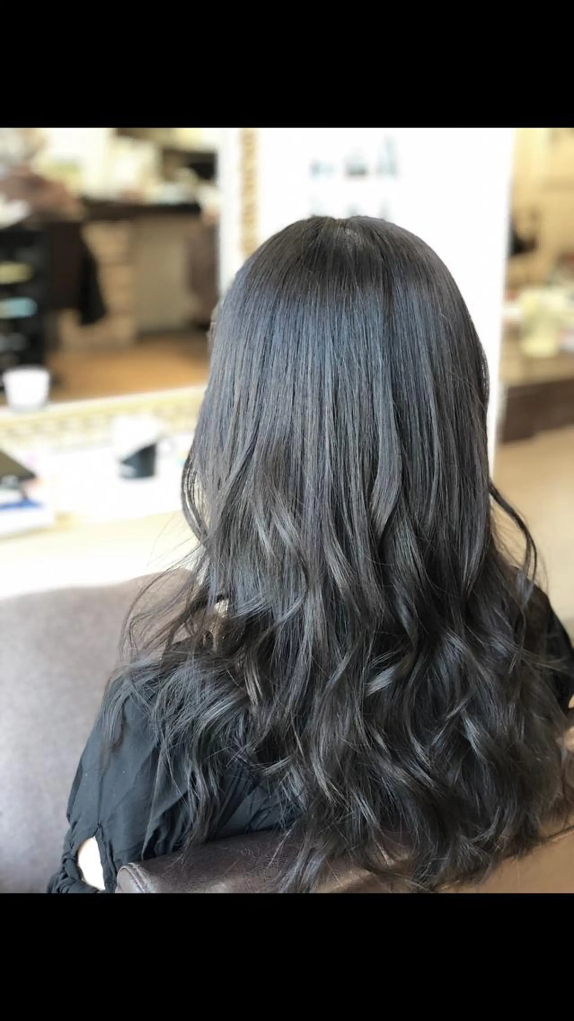 ロング カラー 縮毛矯正・髪質改善 人気No1🩶北島のヘアスタイル