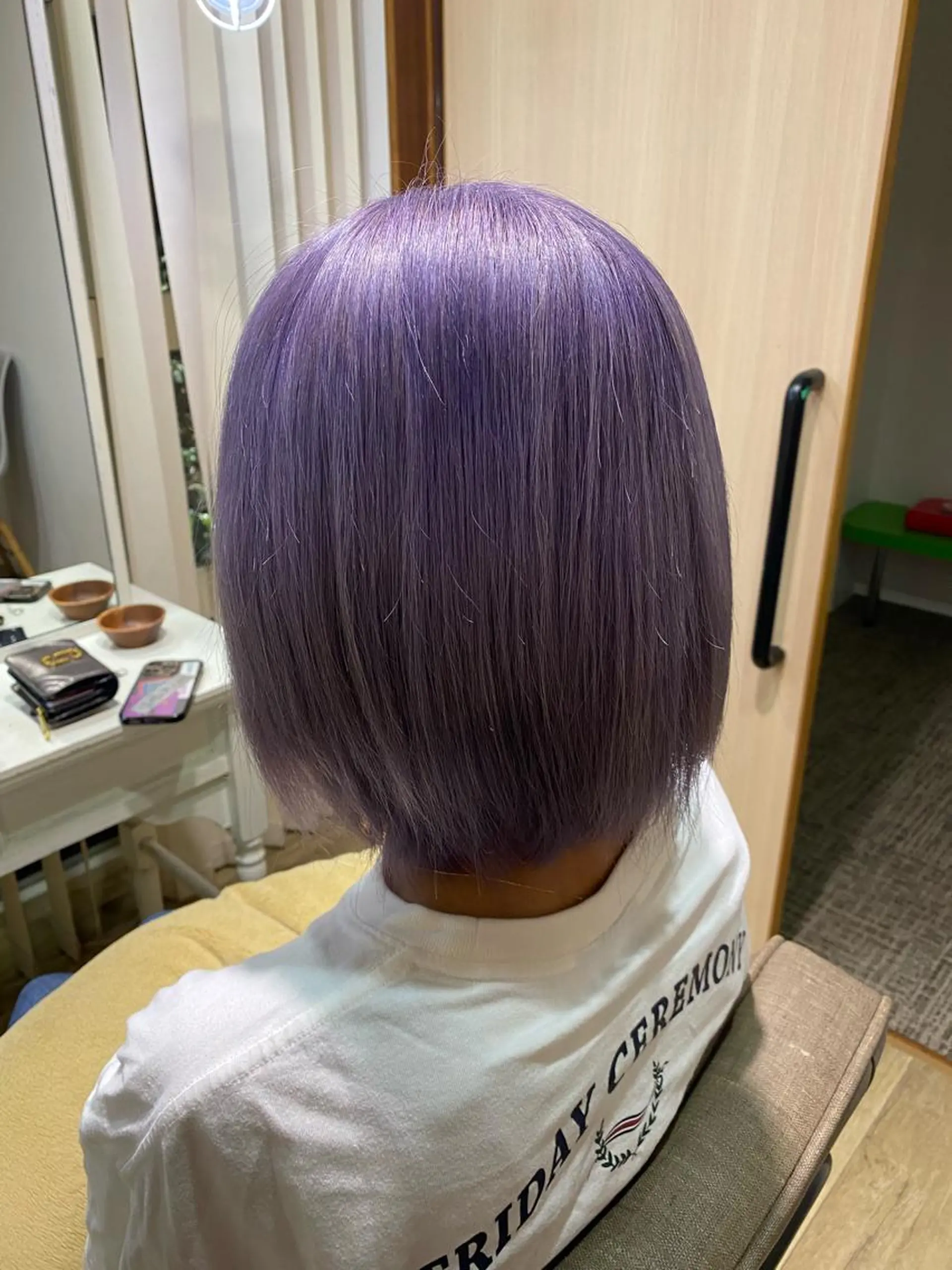 カラー ブリーチ CIEN所属・松下 育未のヘアスタイル