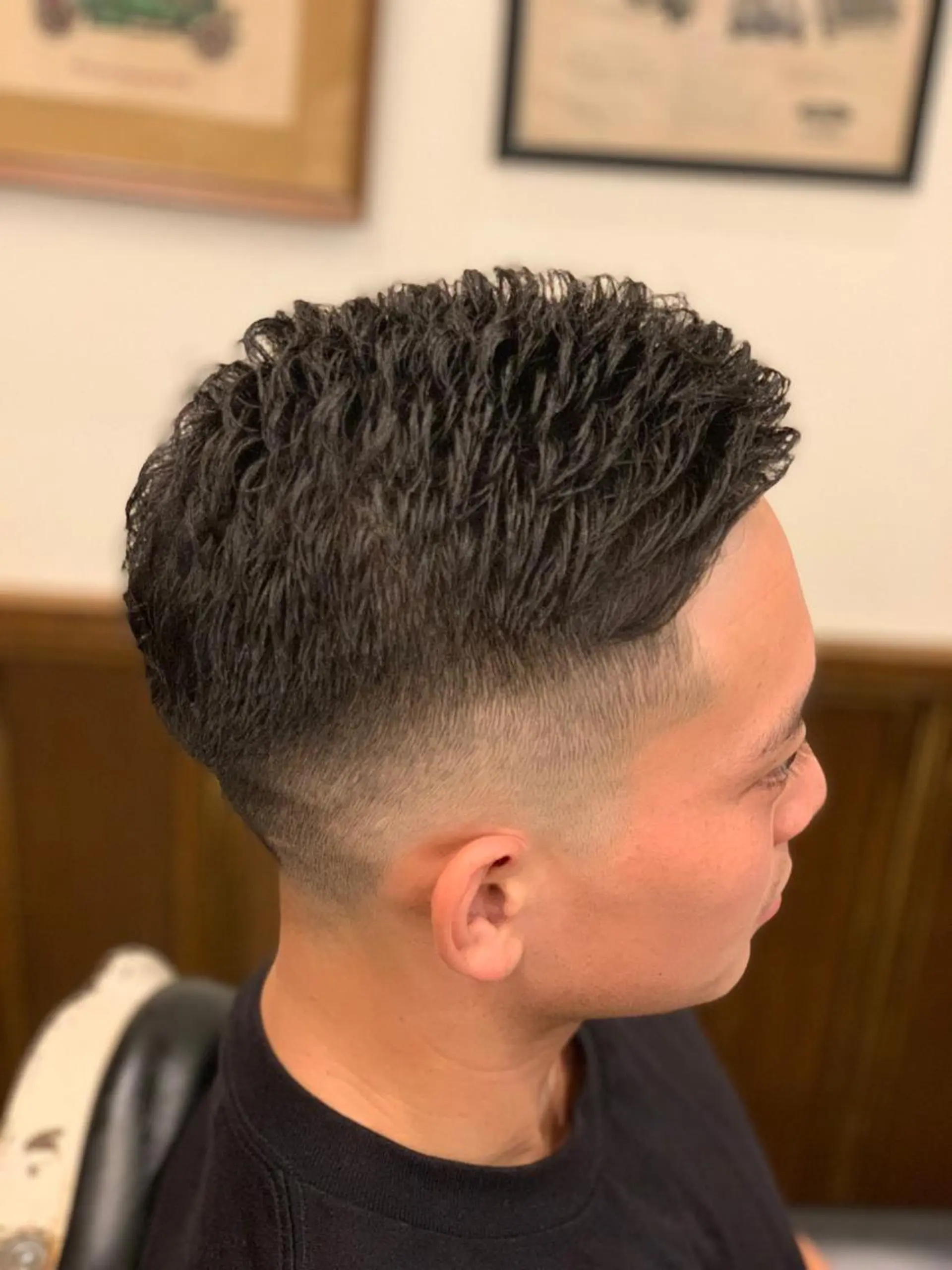 ショート HIRO銀座　バーバーショップ丸の内所属・ヒロ銀座 林のヘアスタイル