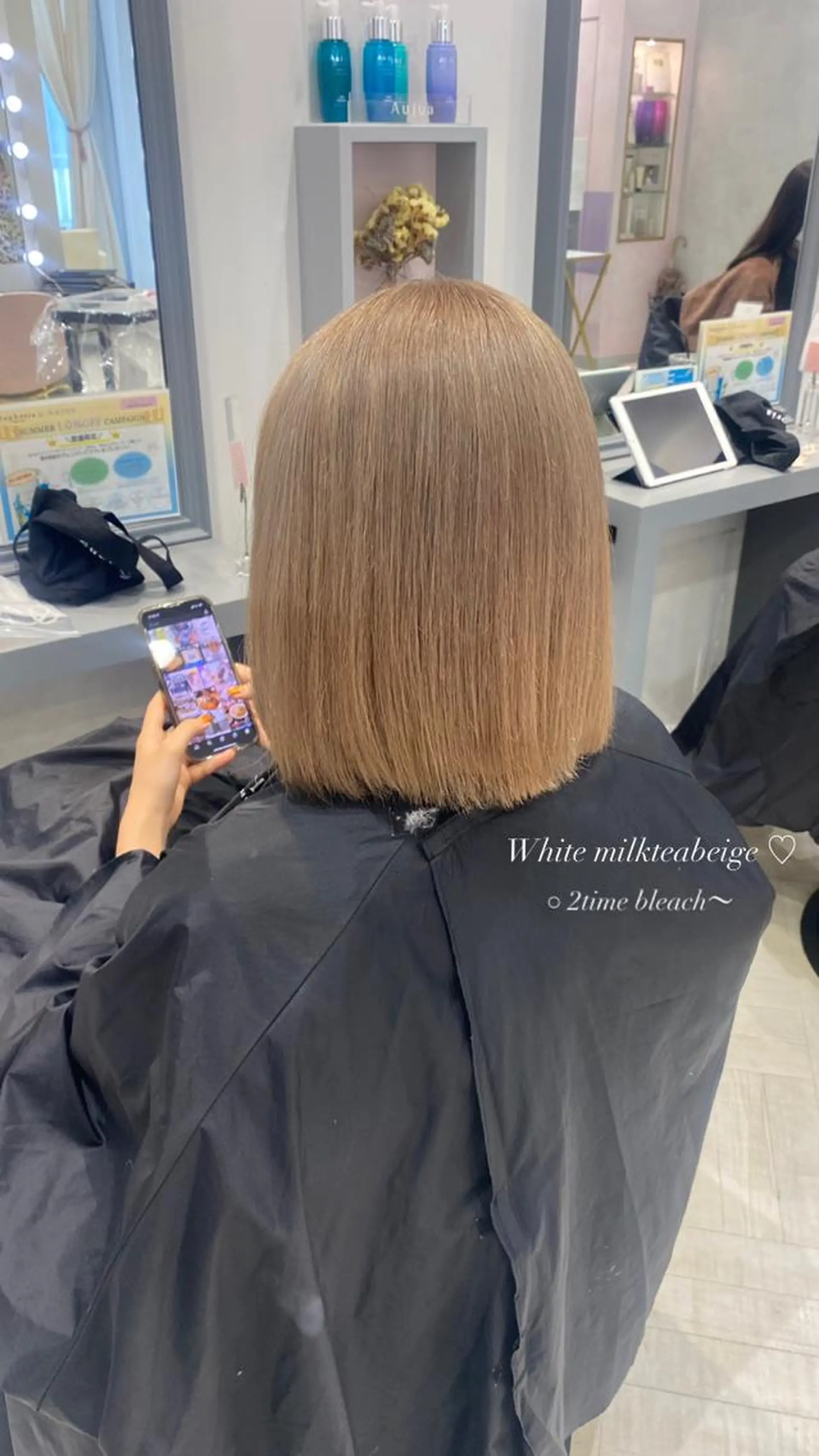 ミディアム mako︴ Euphoriaのヘアスタイル