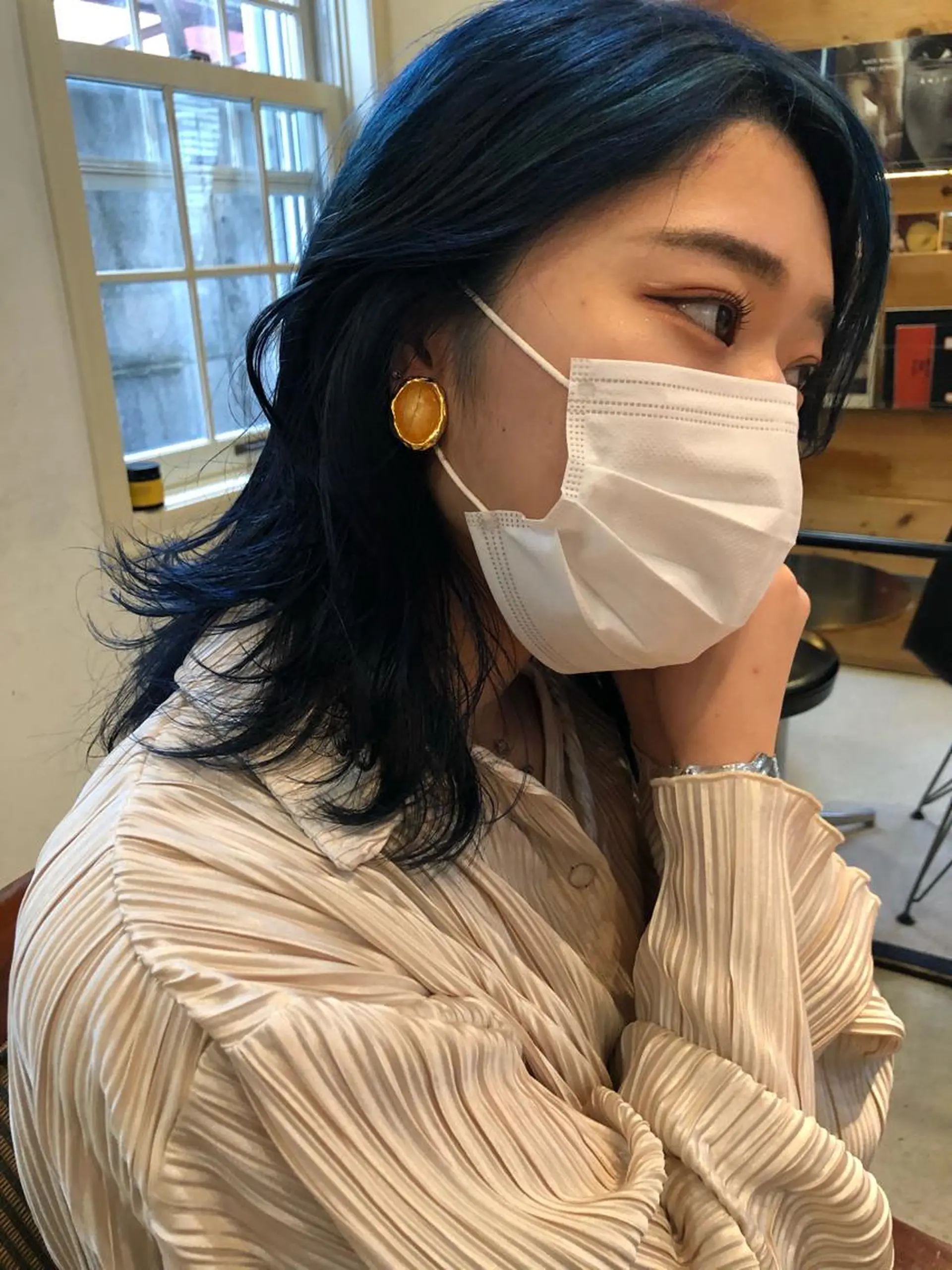 セミロング カラー NOUN所属・eri kinjoのヘアスタイル