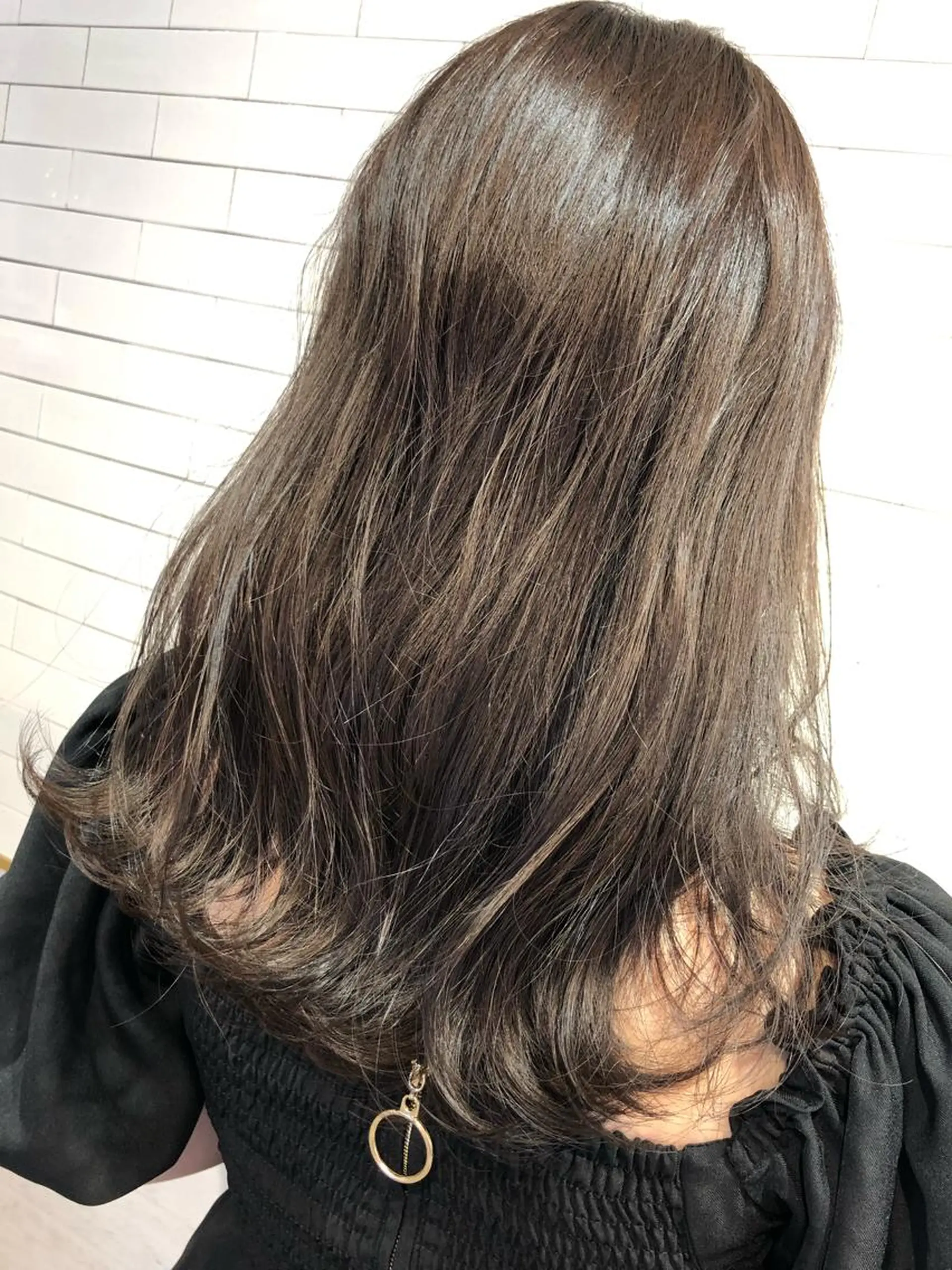 ミディアム カラー カット ヘアカラー トリートメント LA KING GINZA TOKYO所属・🧡ショートの達人 🧡SHOのヘアスタイル