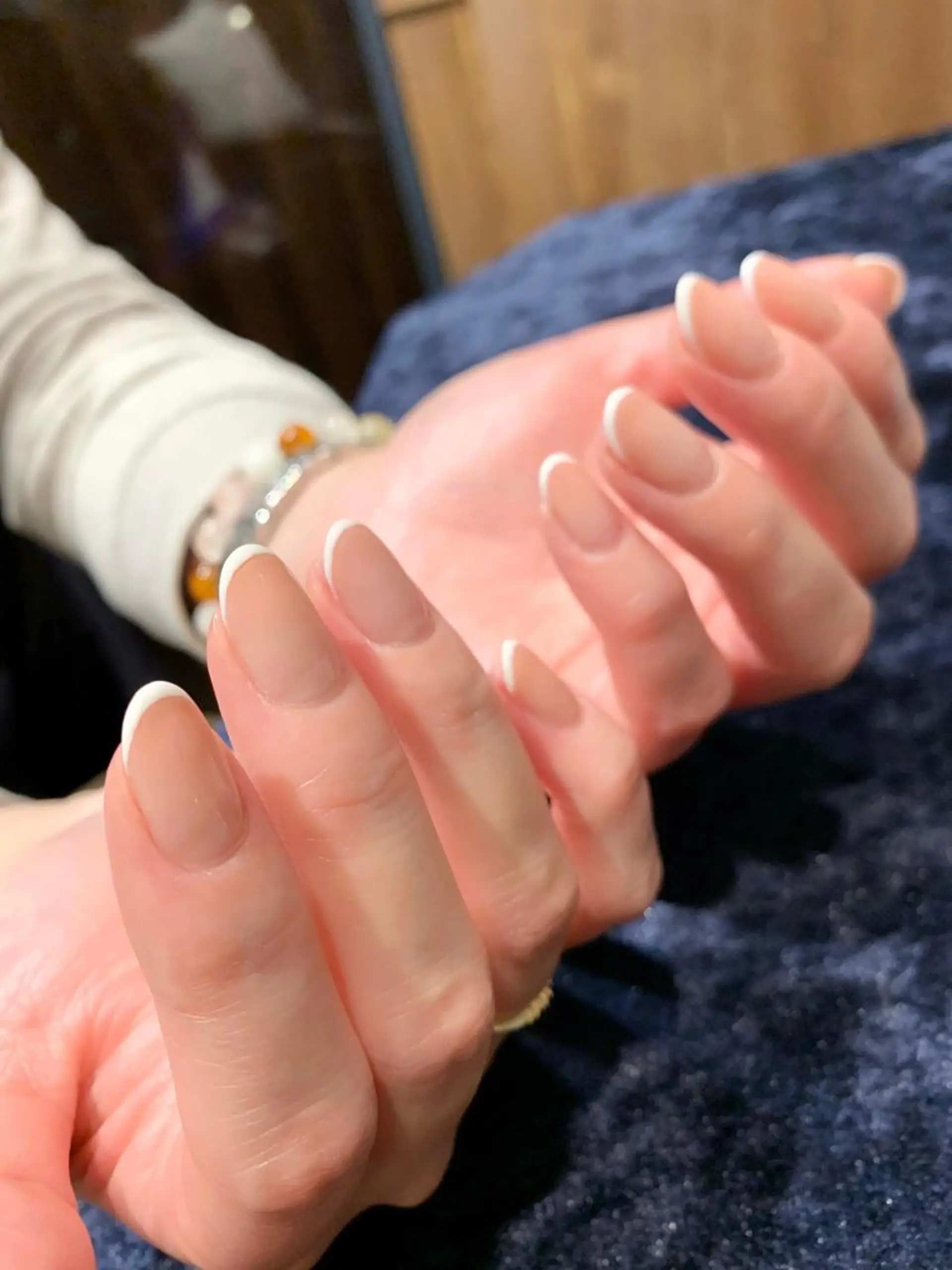 ネイル フレンチネイル グラデーション ハンドネイル N.barber / koderaのネイルデザイン