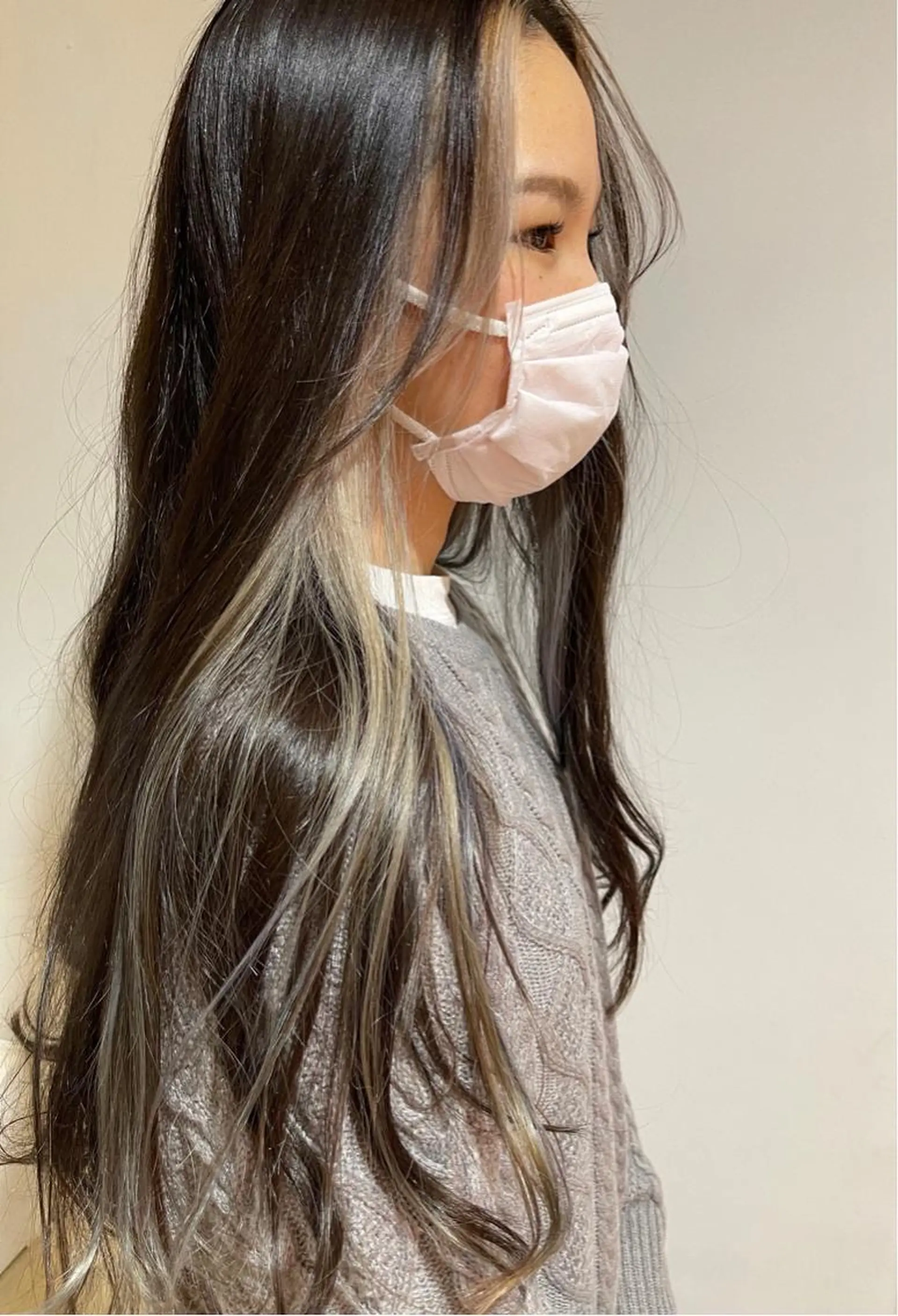 ロング カラー ベージュカラー ブリーチ ホワイトベージュ カット ヘアカラー 【お悩み解決】 松尾一気のヘアスタイル