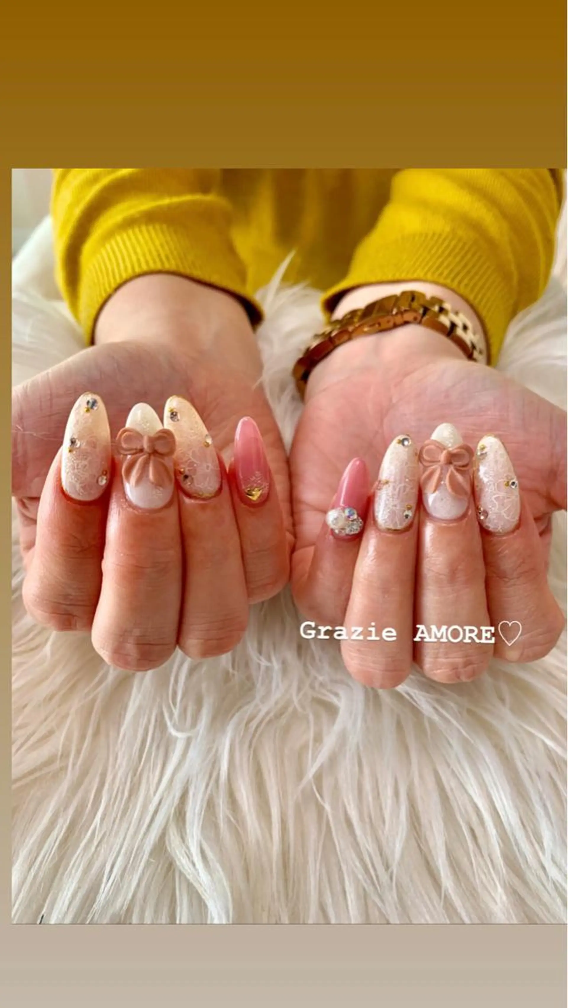 ネイル ジェルネイル Grazie AMOREのネイルデザイン