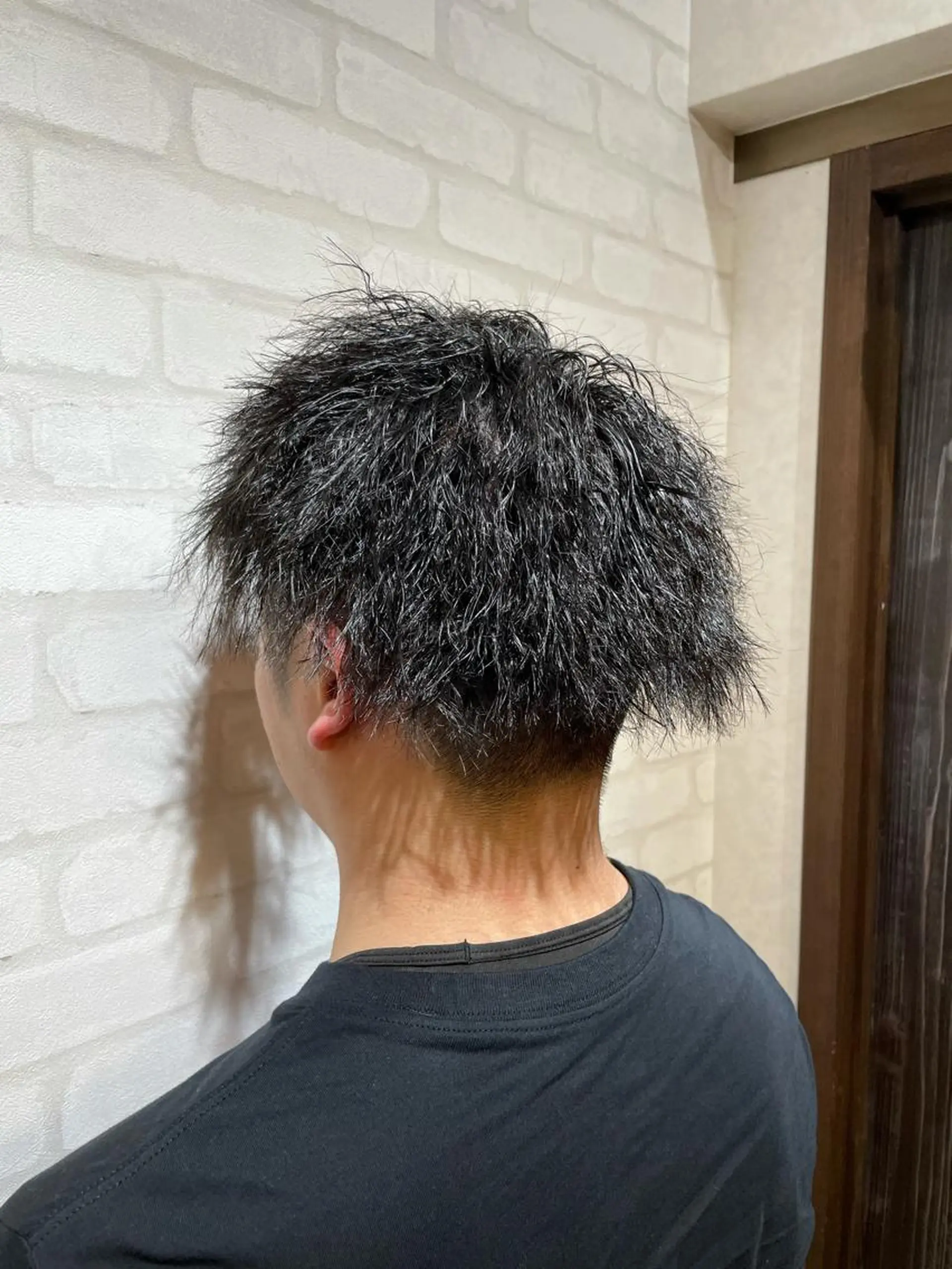 ミディアム パーマ メンズ カット パーマ トリートメント ヘッドスパ 🌞谷川 幸也🌞のヘアスタイル