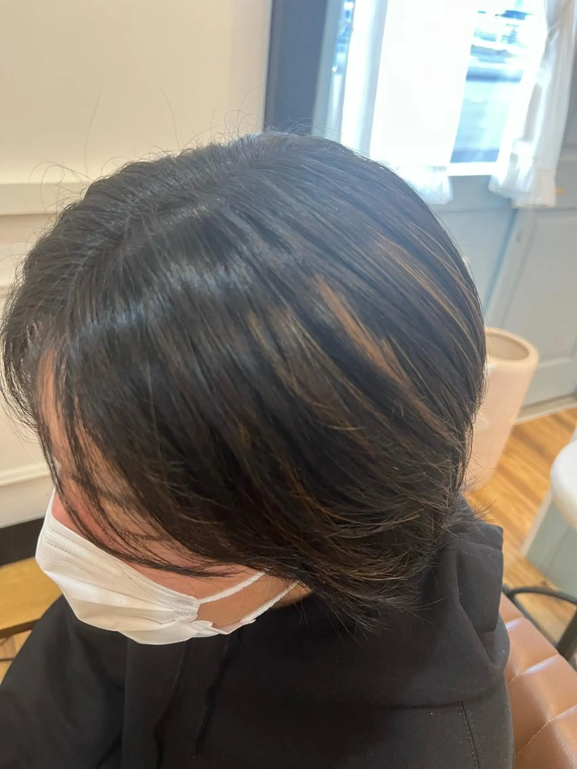 ミディアム カラー メンズ メンズハイライト ハイライトカラー ハイライト 🐰ハイトーンカラー 畠山　渡🐰のヘアスタイル