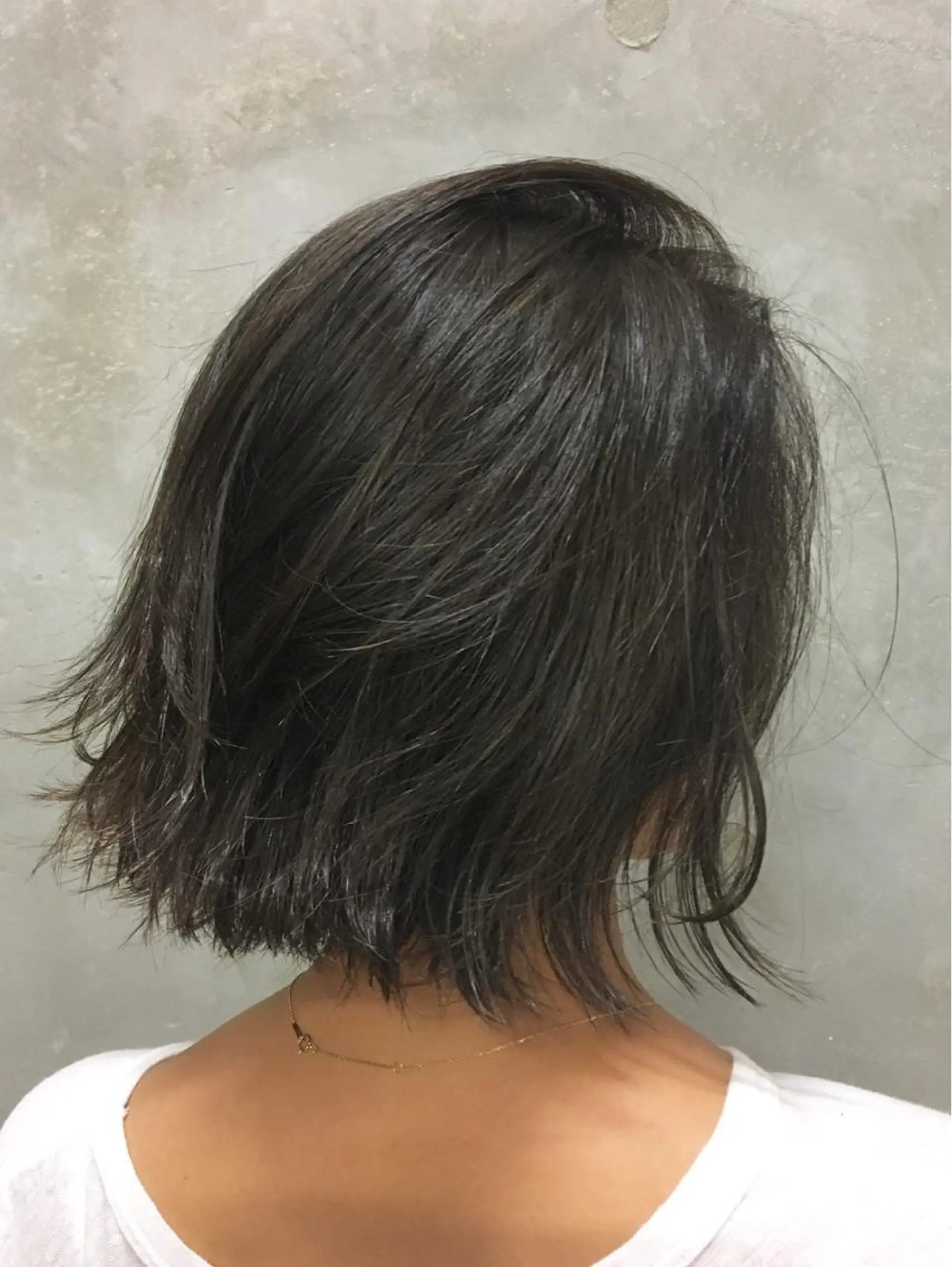 ショート 切りっぱなしボブ ボブ 外国人風カラー eyelash  salon Lien所属・衣笠 結愛のマツエク・マツパデザイン