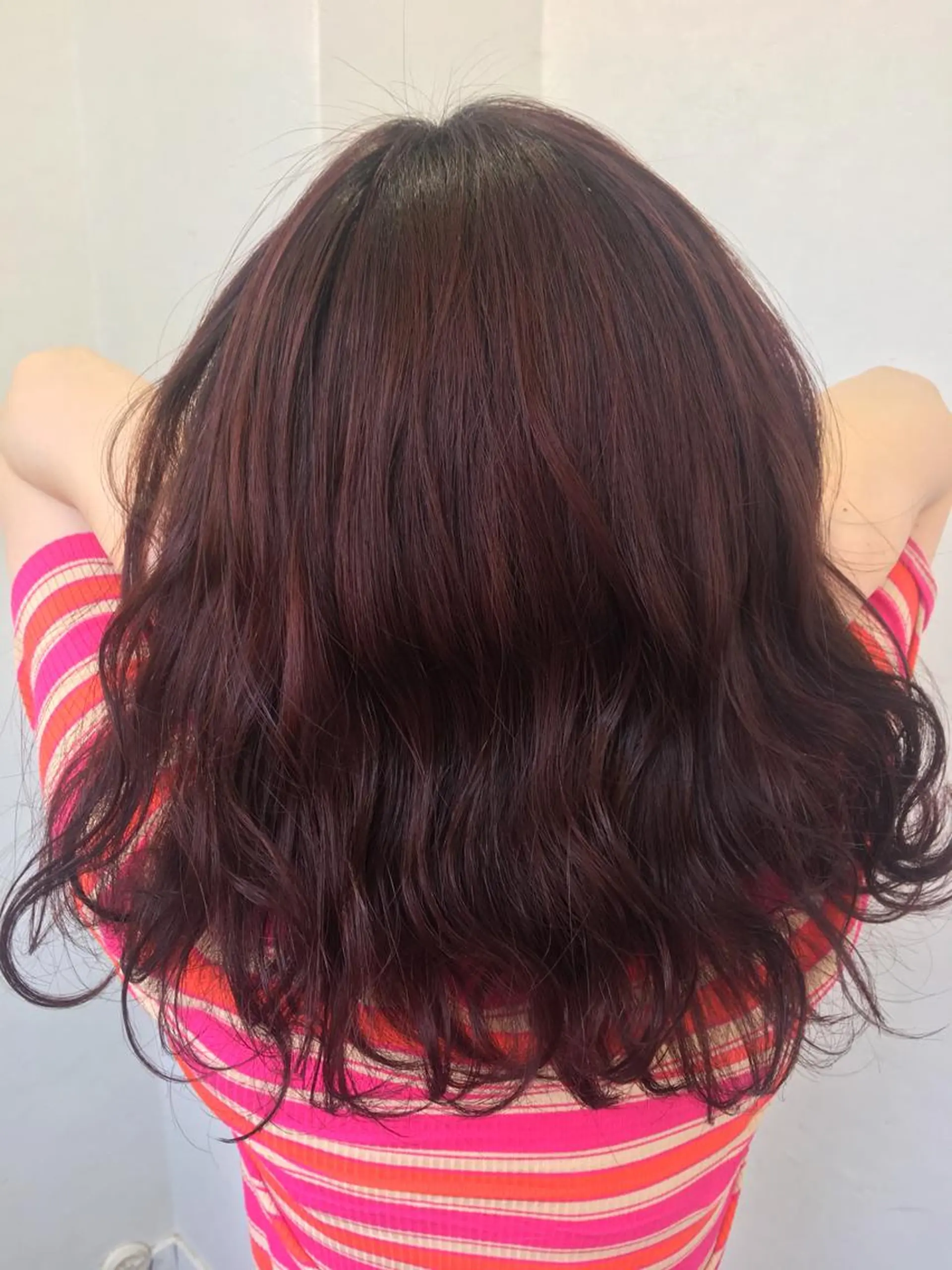 カラー ブリーチ毛縮毛矯正 👑山口のヘアスタイル