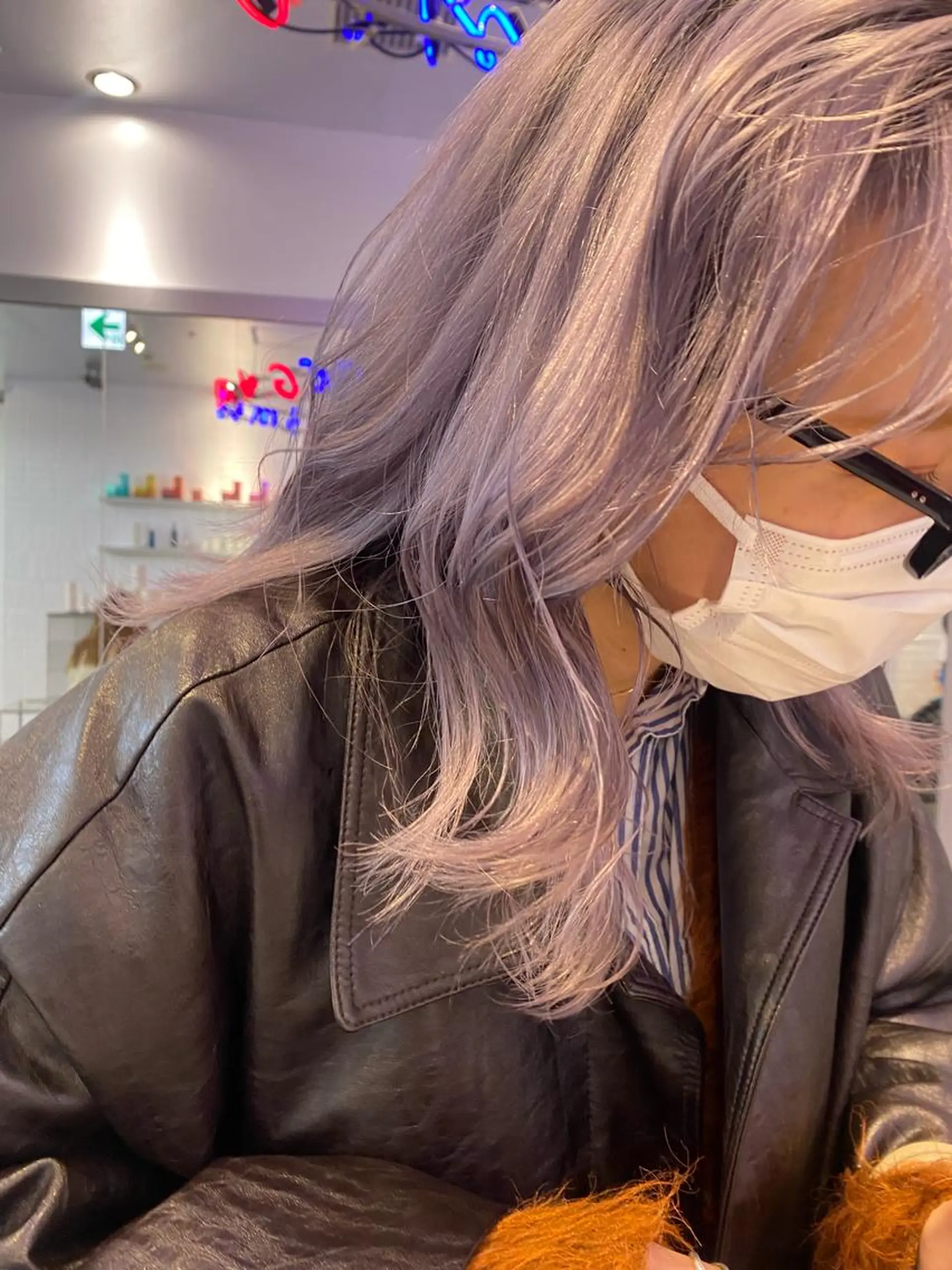 セミロング カラー タカノ ノゾミのヘアスタイル