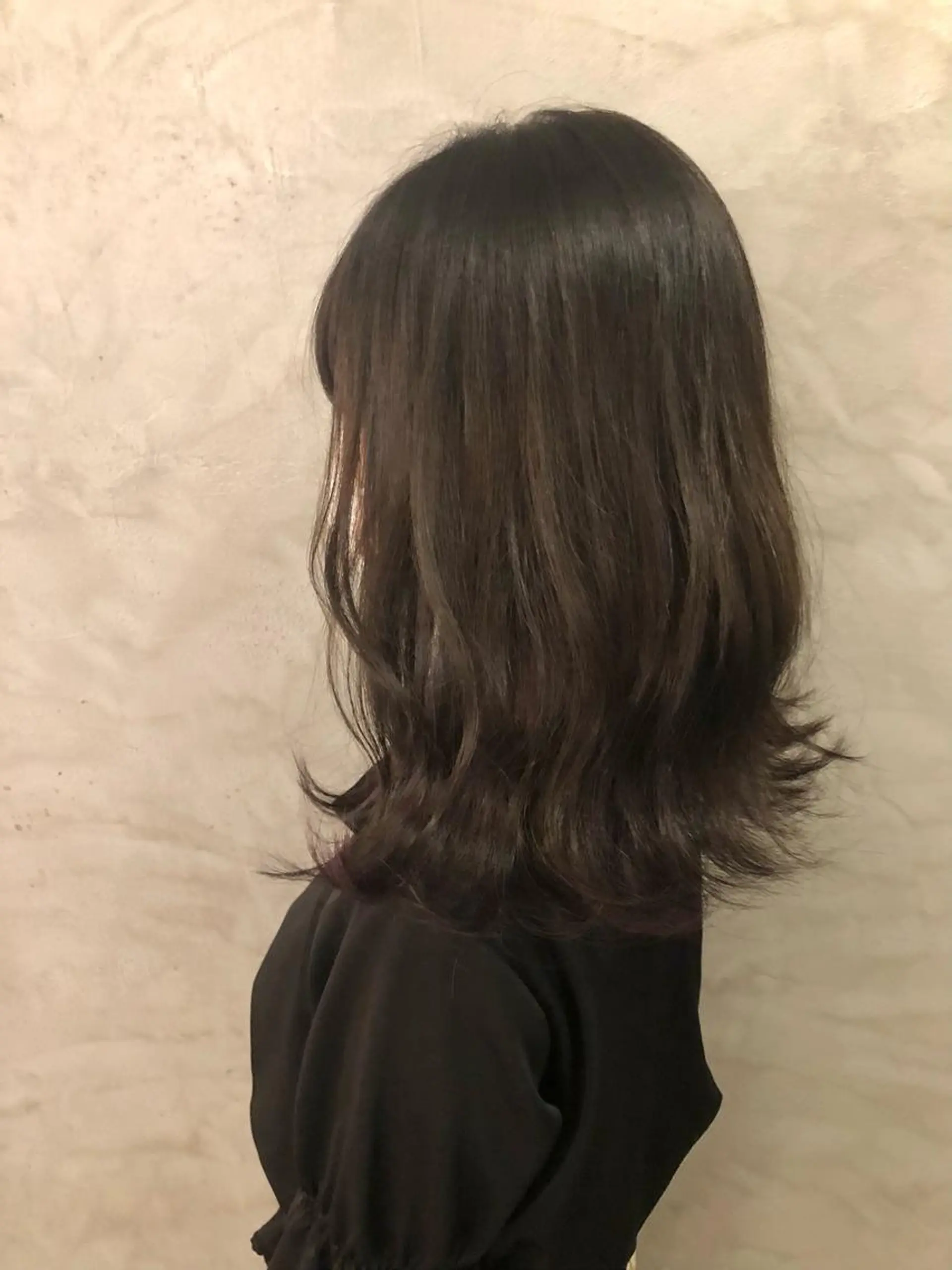 カラー FUJINO RYOのヘアスタイル