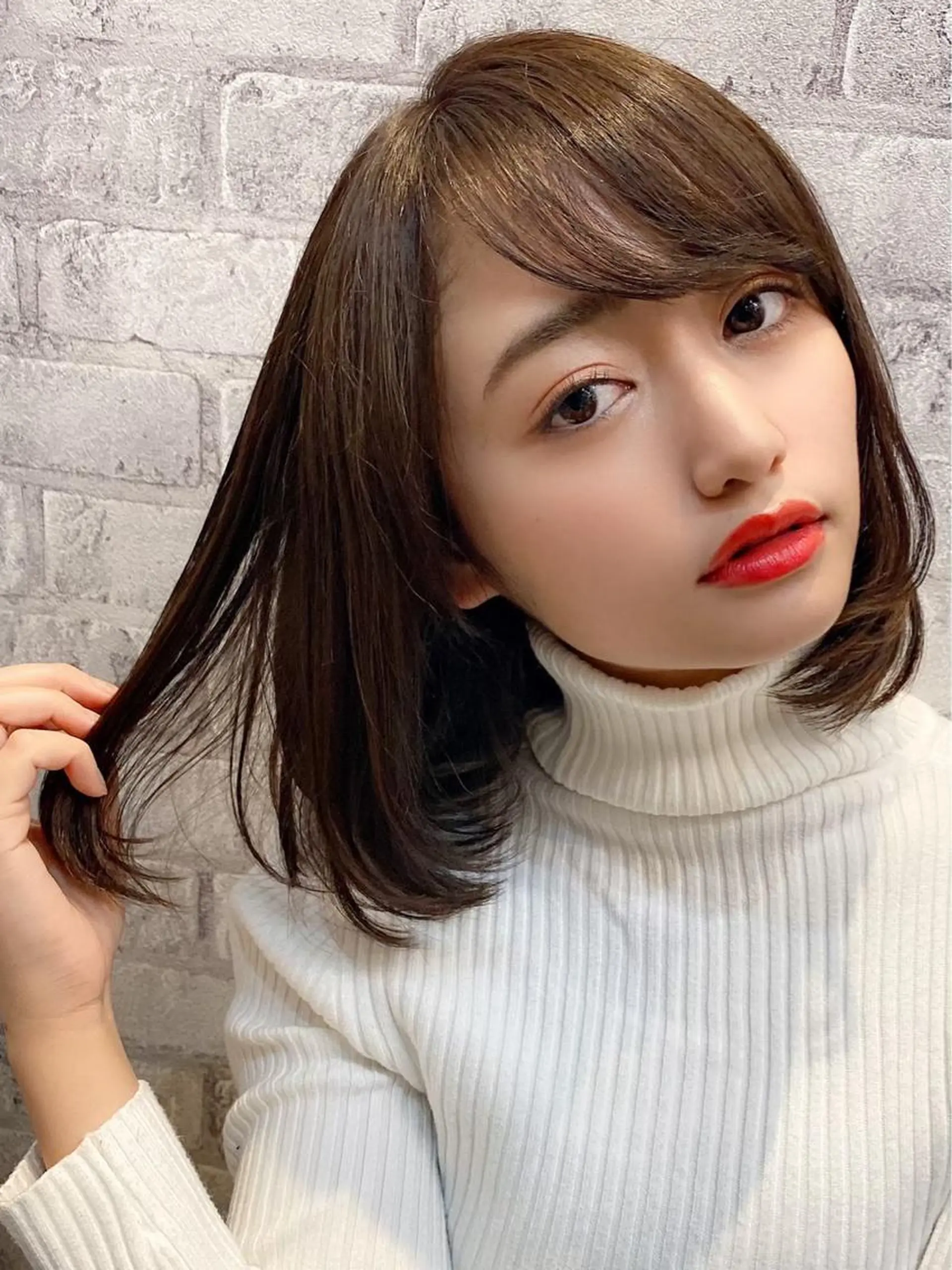 ミディアム 豊中/メンズ特化 岡田 龍之介のヘアスタイル