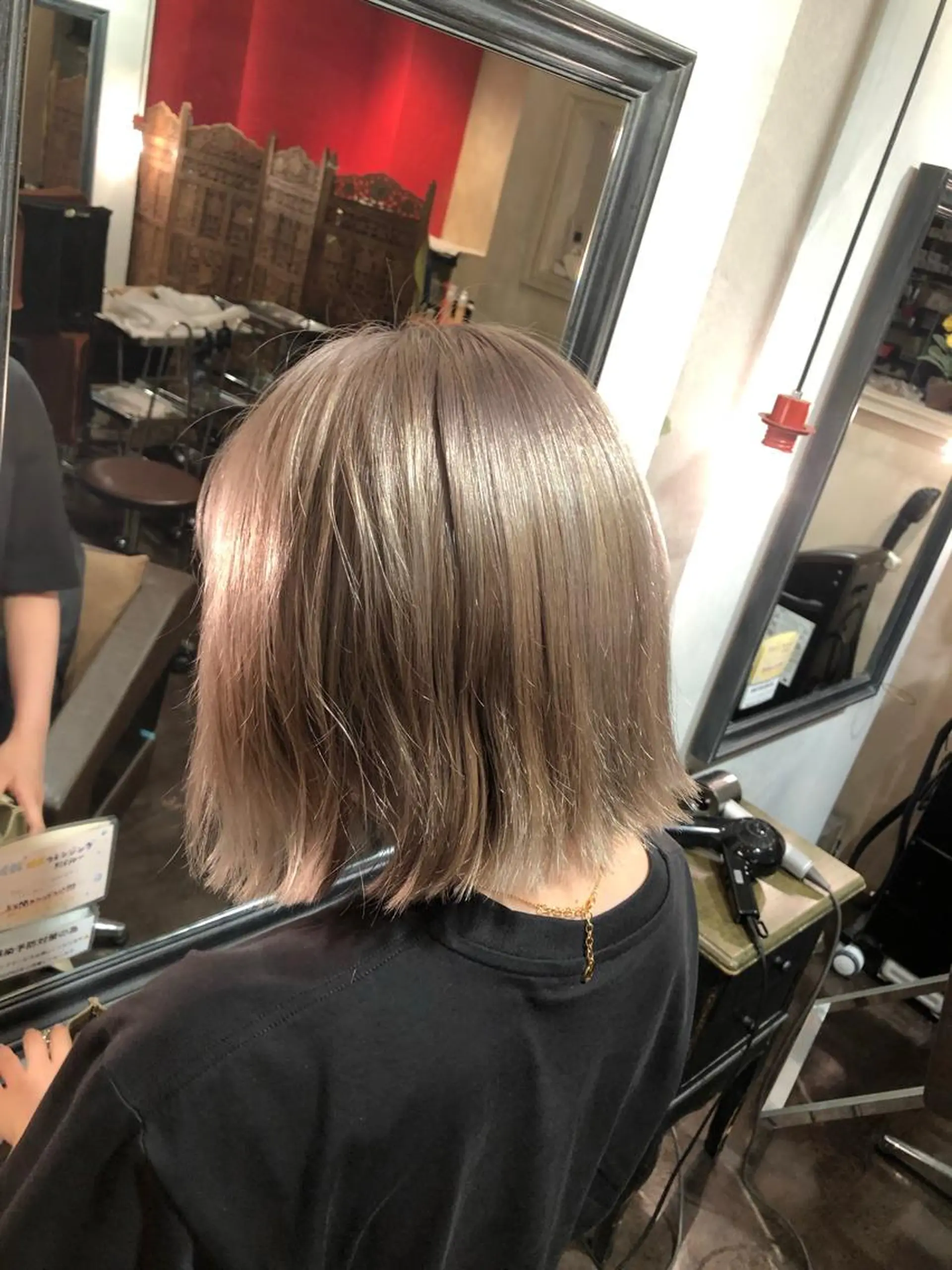 ショート カラー MONIQA所属・🐲RYUKI メンズブリーチのヘアスタイル