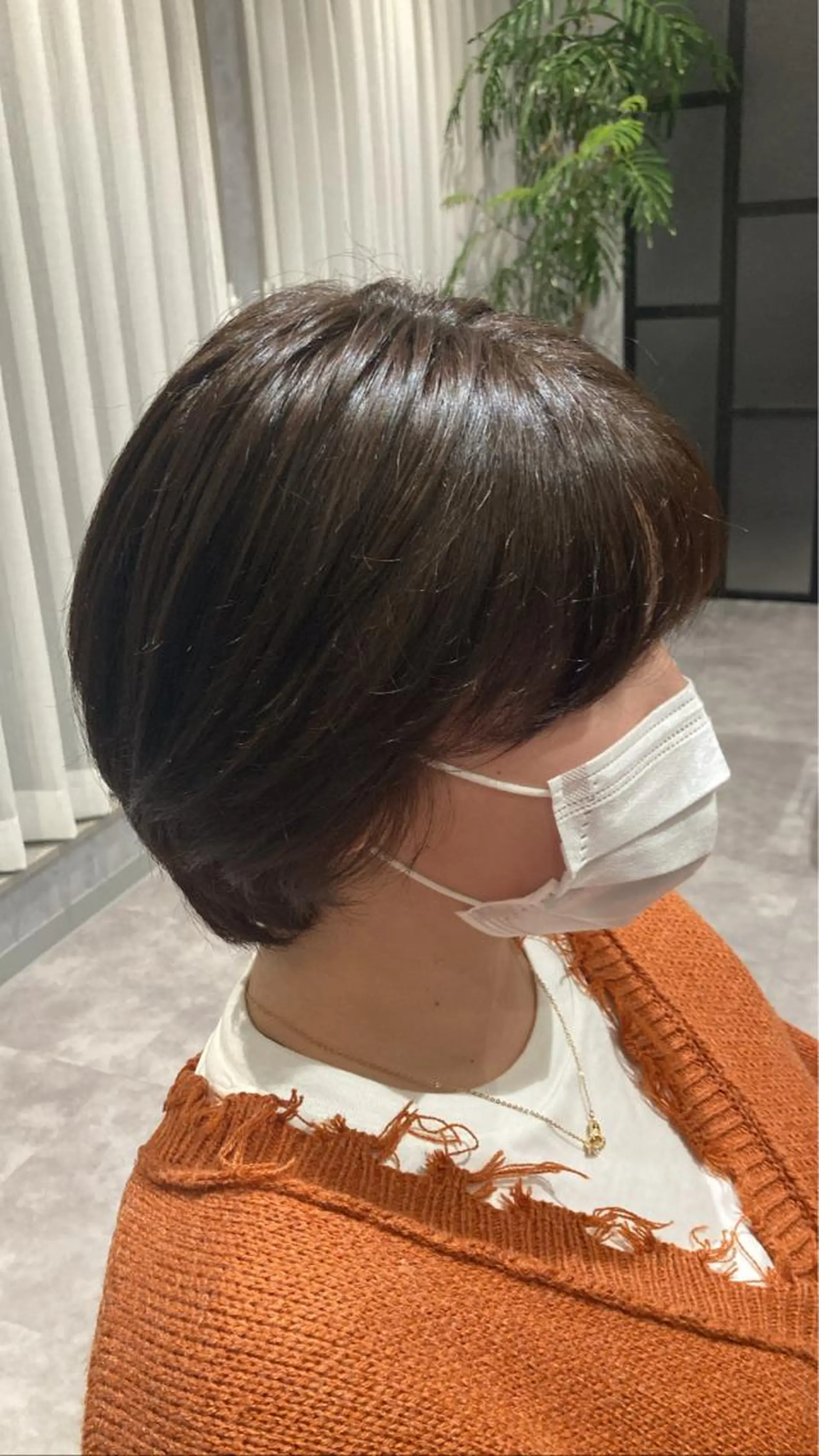 カラー ブラウンカラー HEDI所属・茨木 まひろのヘアスタイル