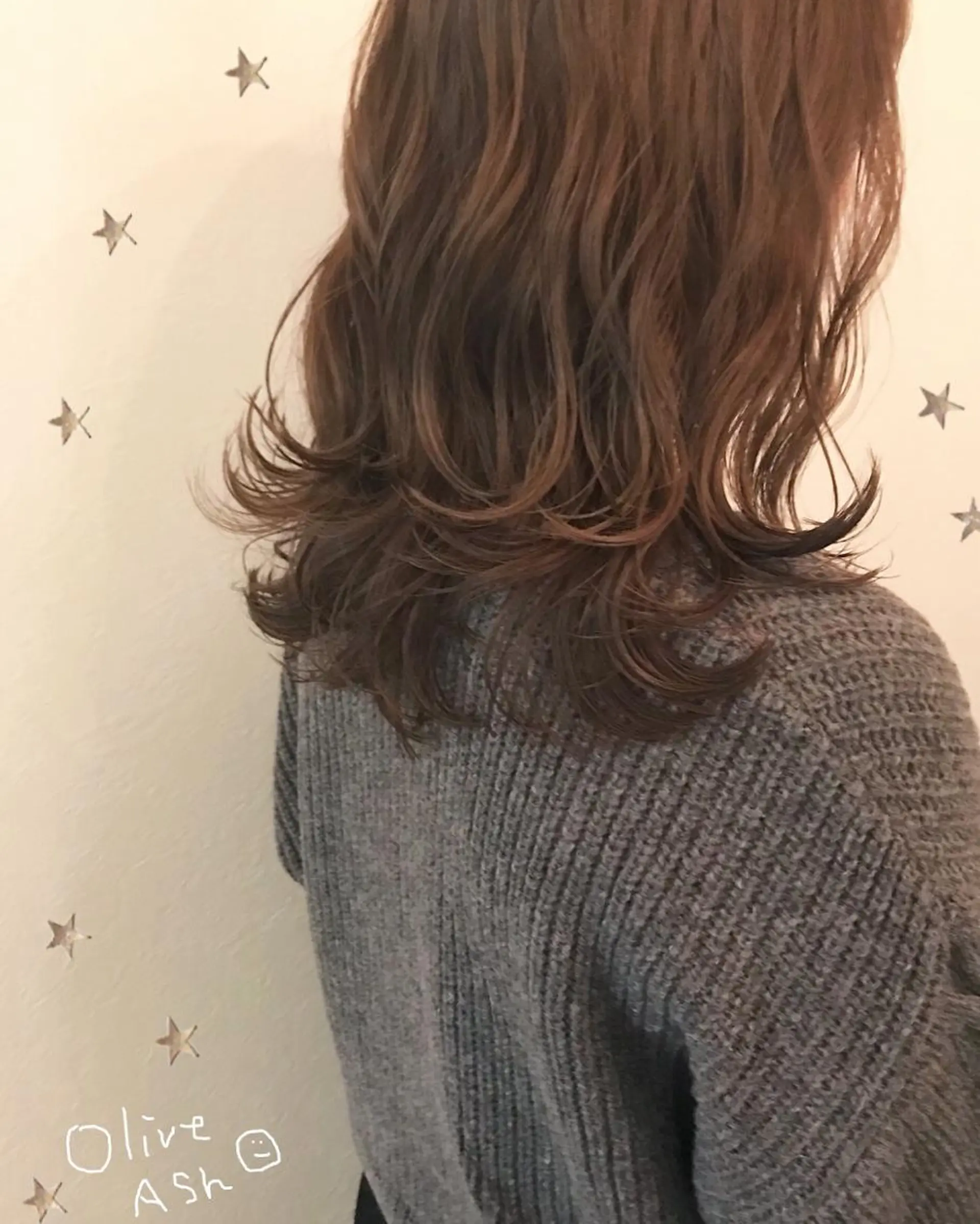 ミディアム カラー salon AKIRA所属・市川 千夏のヘアスタイル