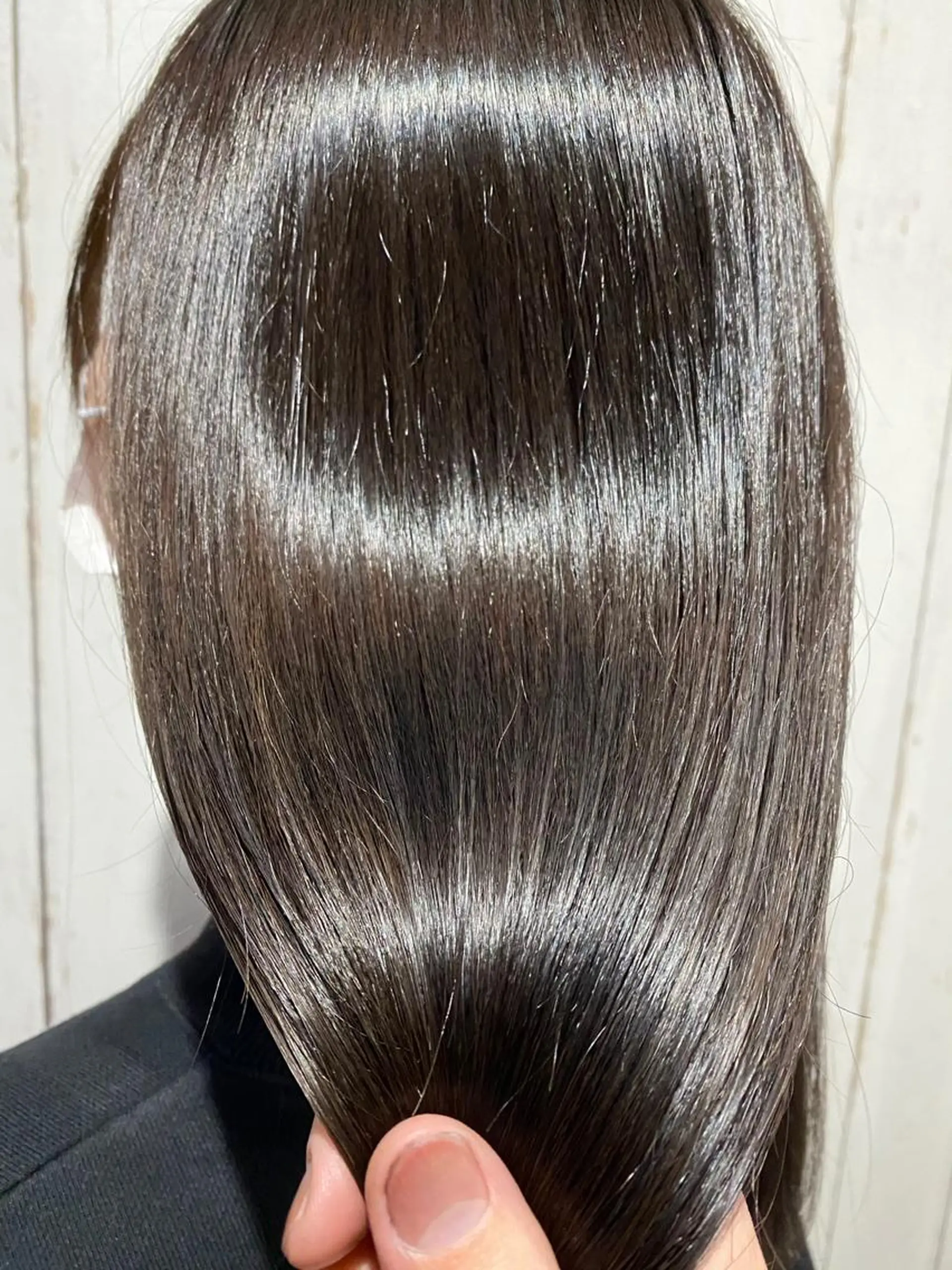 セミロング カラー パーマ ヘアアレンジ アッシュ バレイヤージュ ベージュカラー ブリーチ 透明感カラー RecheRche【池袋】所属・👑指名率No.1 👑坂口飛翔のヘアスタイル