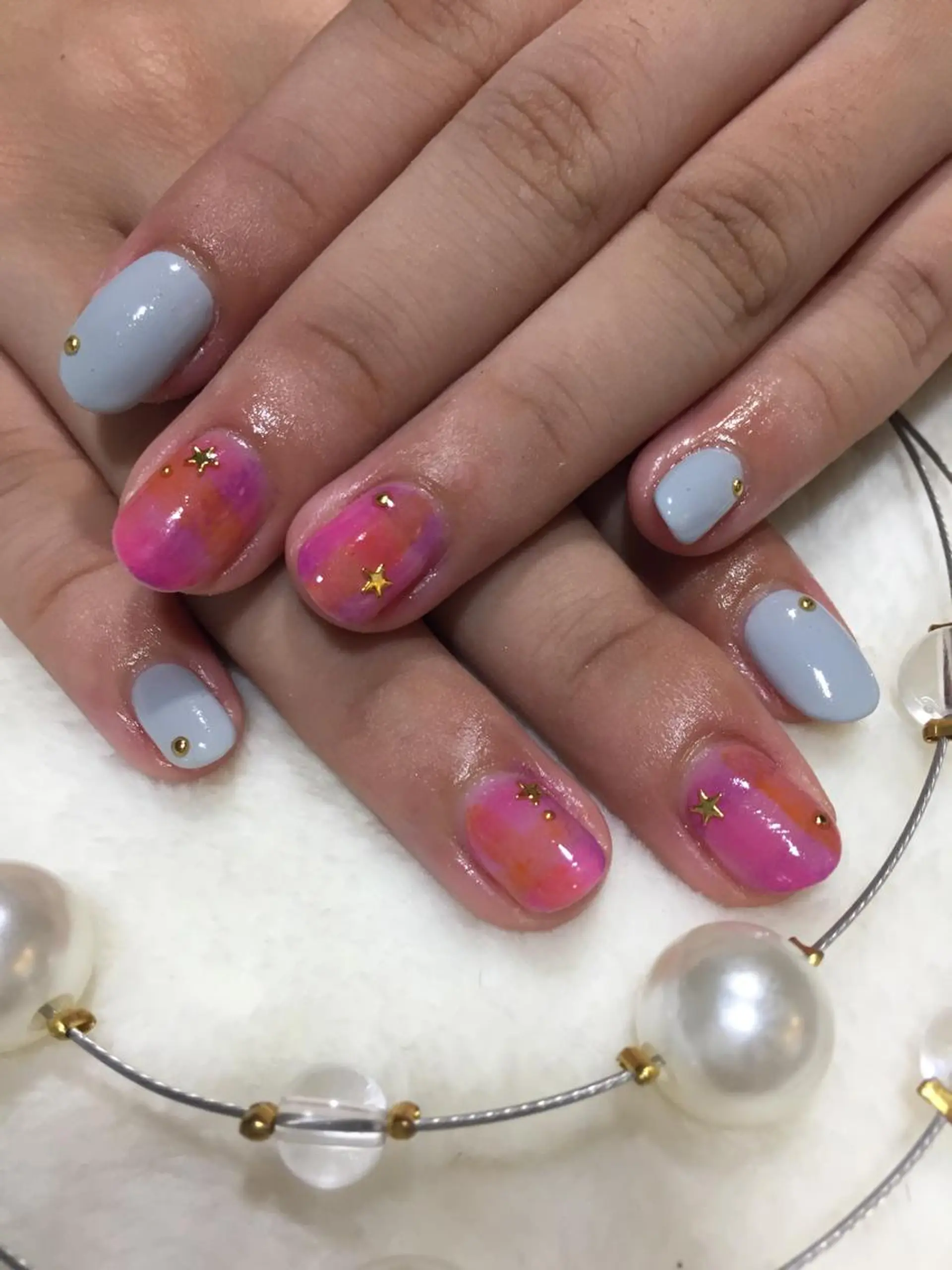 ネイル 持ち込み Sympa 𝓜iwako🐰ᩚのネイルデザイン