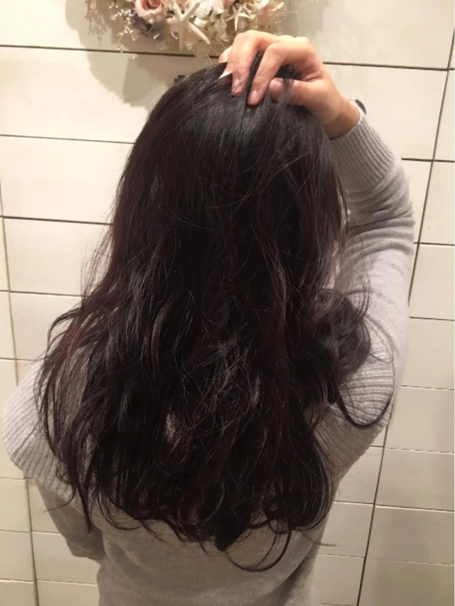 ロング カラー eyesburg W/est所属・ショート 村上のヘアスタイル