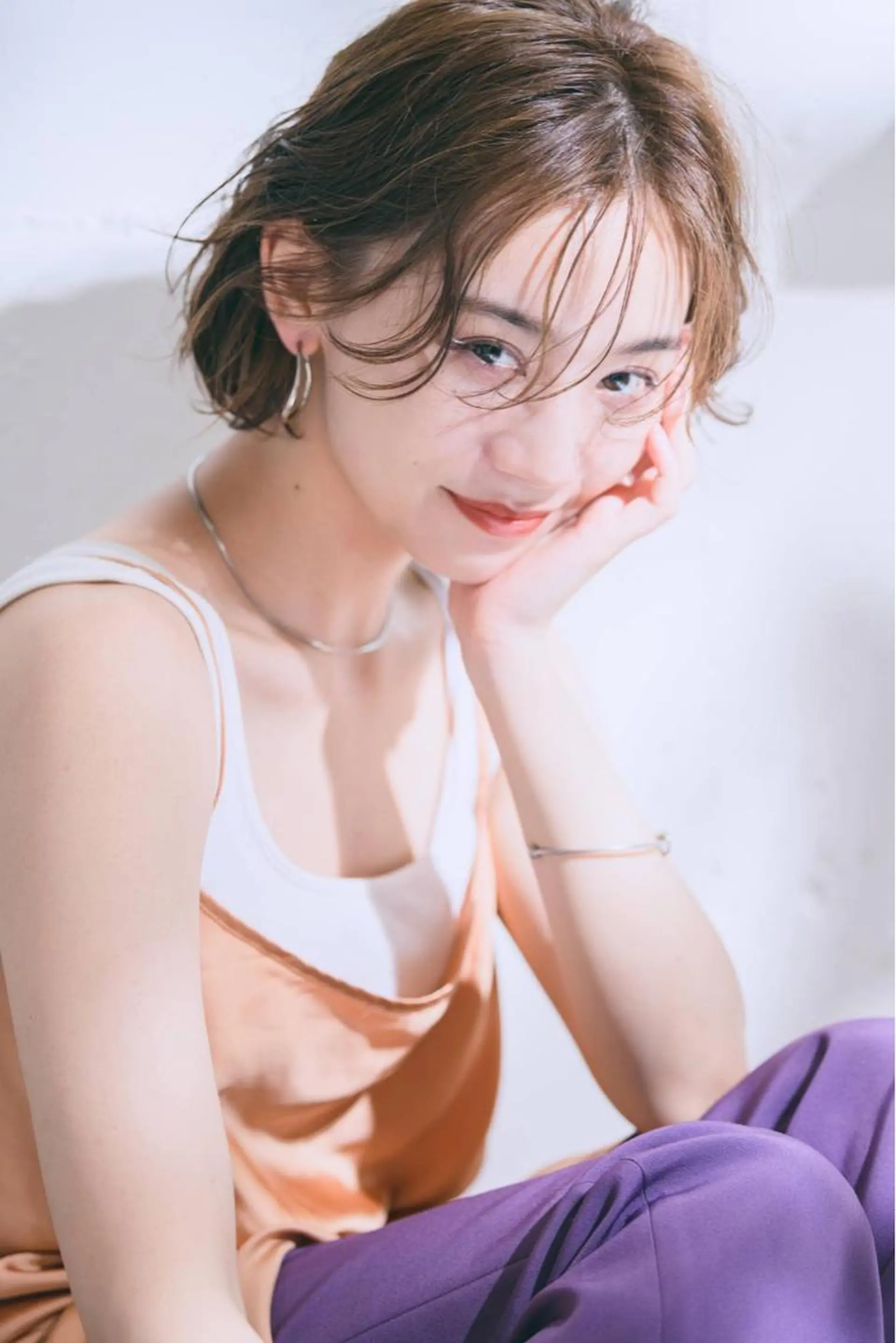 ミディアム 髪質改善 GO TODAY シェアサロン 表参道Flos店所属・nishi fuyumiのヘアスタイル